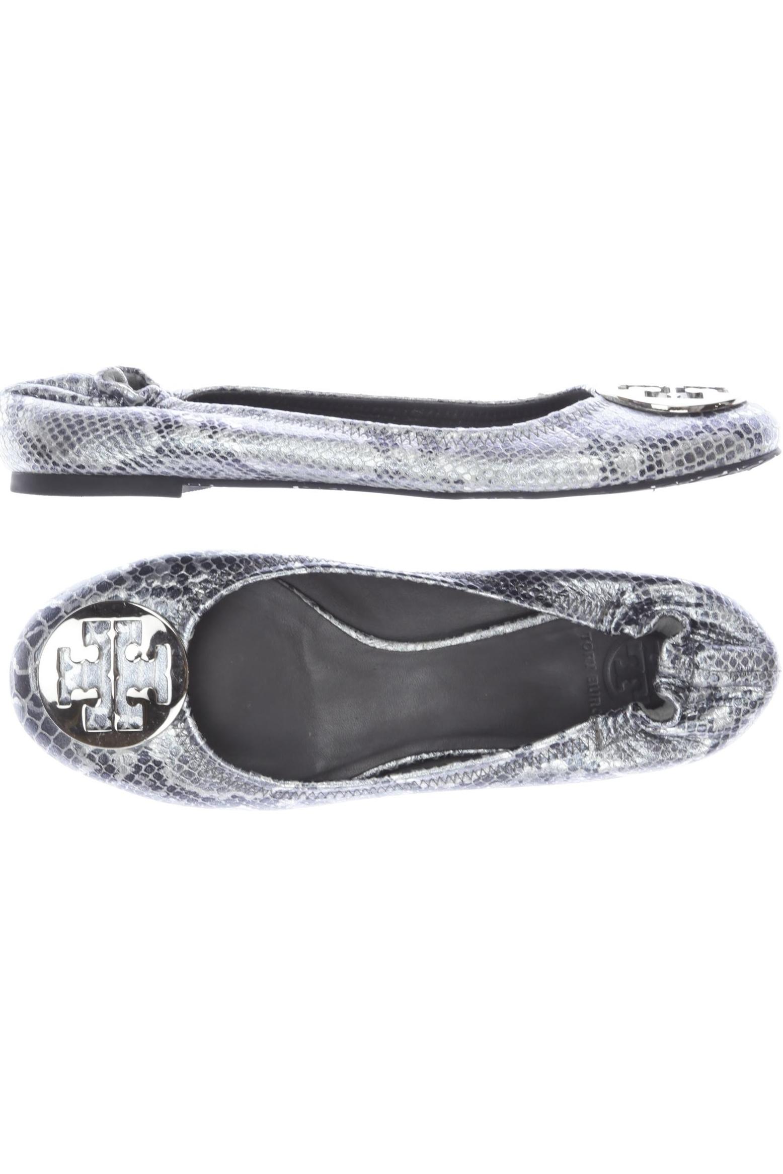 

Tory Burch Damen Ballerinas, grau, Gr. 10