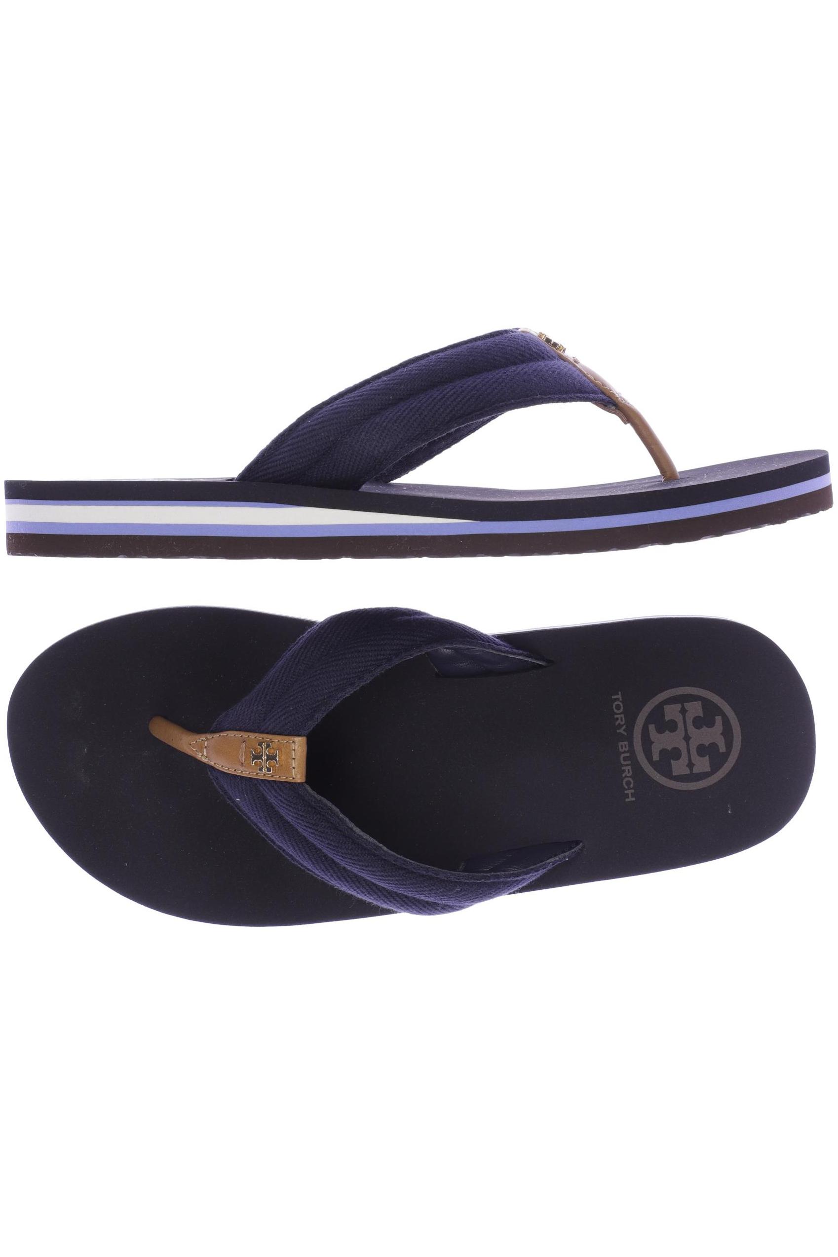 

Tory Burch Damen Sandale, marineblau, Gr. 7