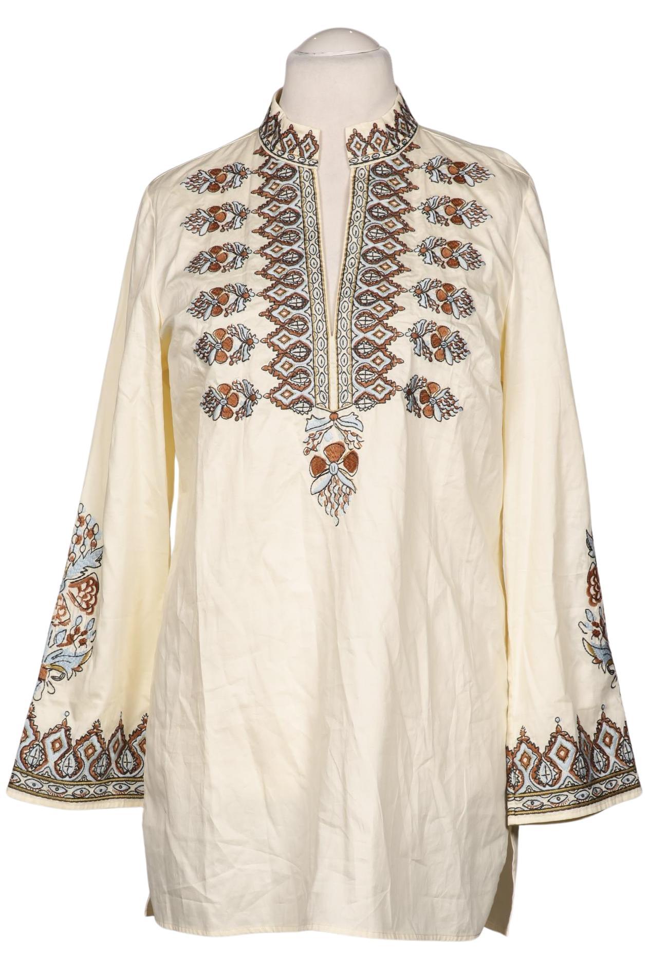 

Tory Burch Damen Bluse, cremeweiß, Gr. 38