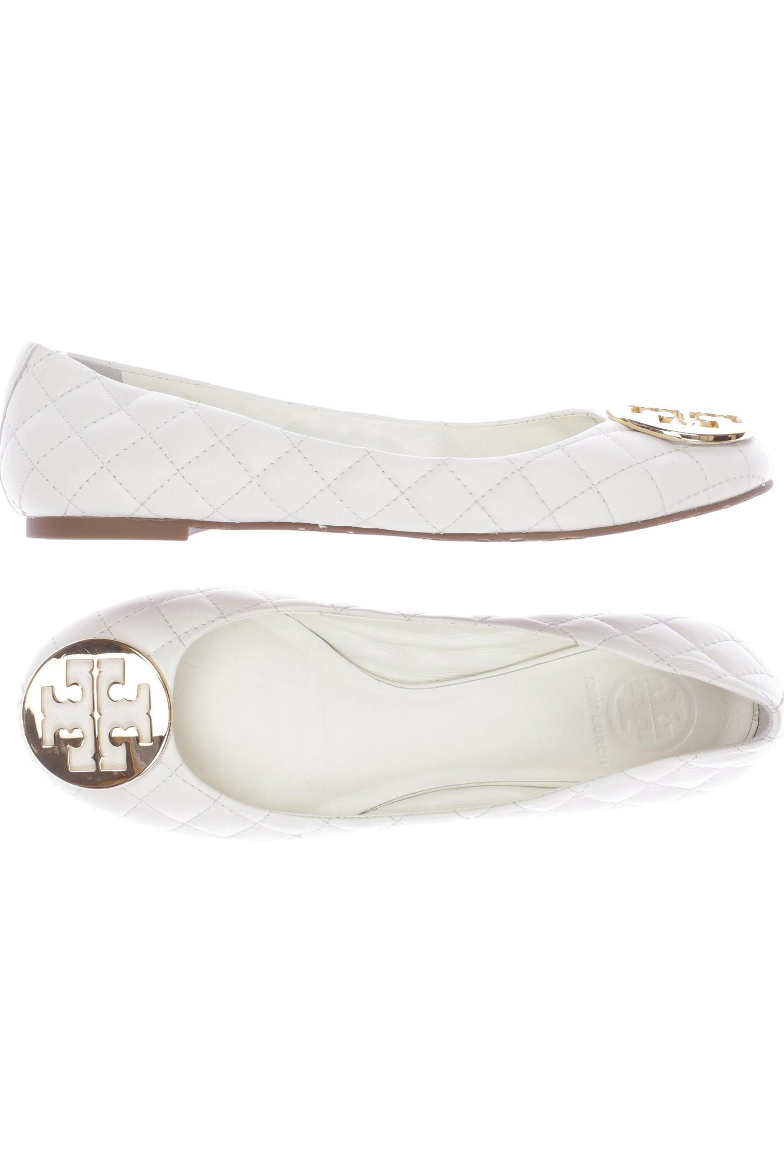 

Tory Burch Damen Ballerinas, cremeweiß