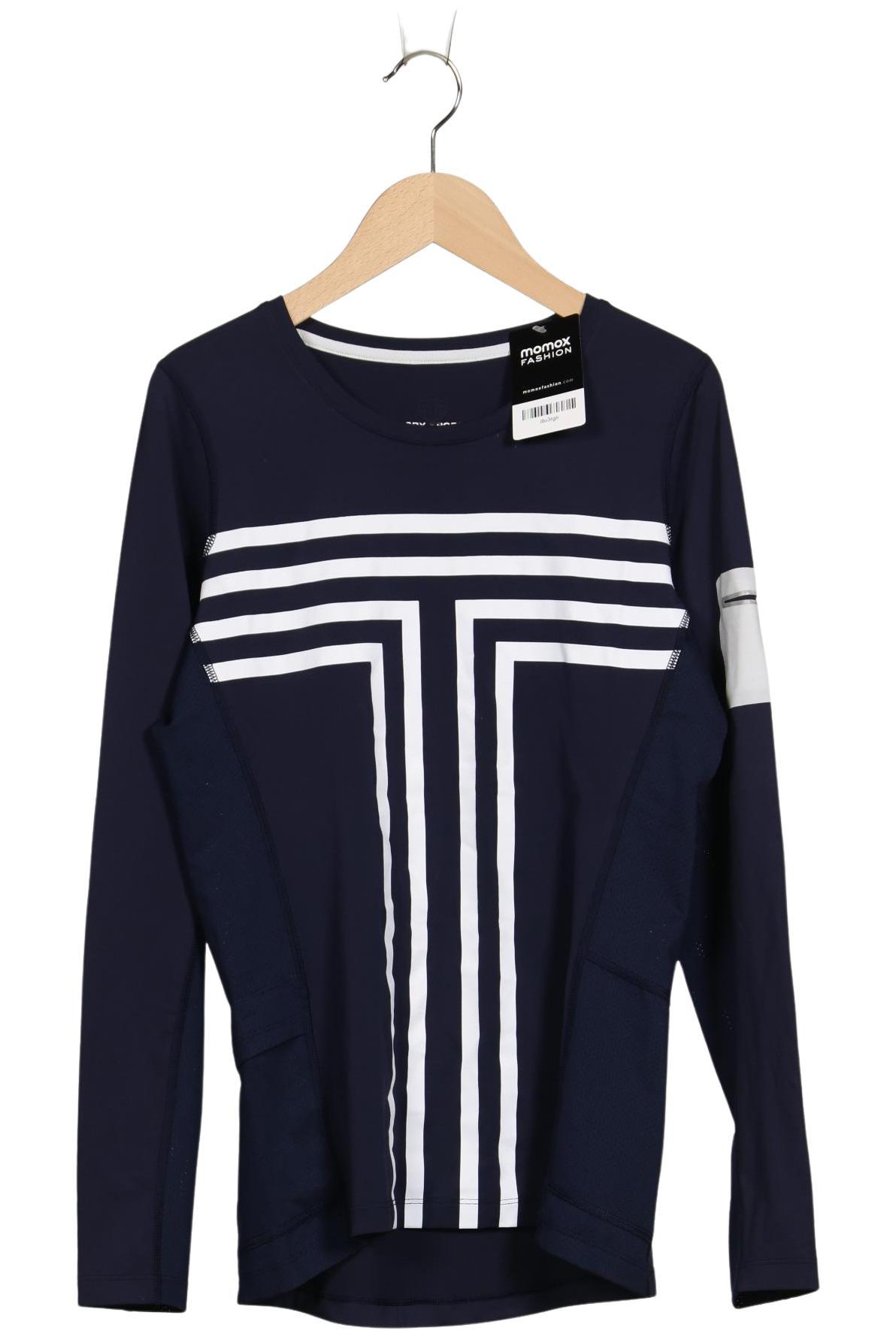

Tory Burch Damen Langarmshirt, marineblau, Gr. 36