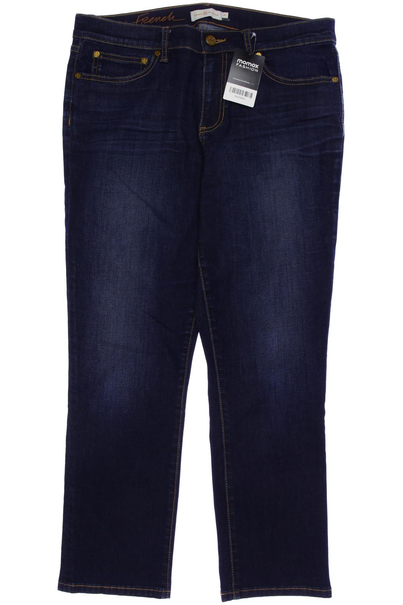 

Tory Burch Damen Jeans, marineblau, Gr. 29
