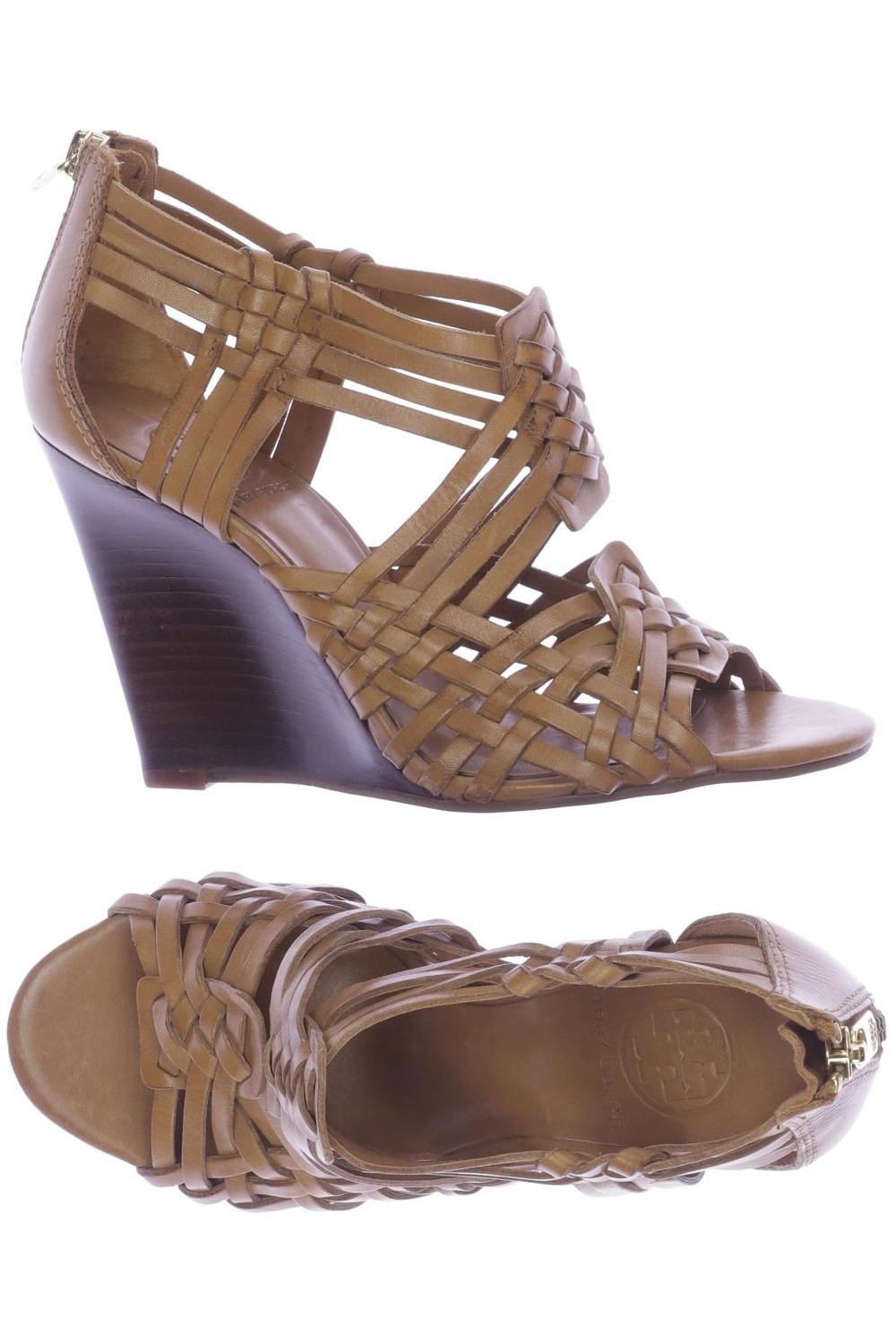 

Tory Burch Damen Sandale, braun, Gr. 7.5