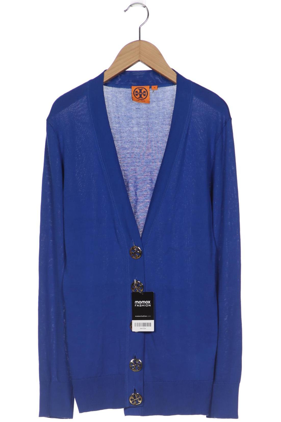 

Tory Burch Damen Strickjacke, blau, Gr. 38