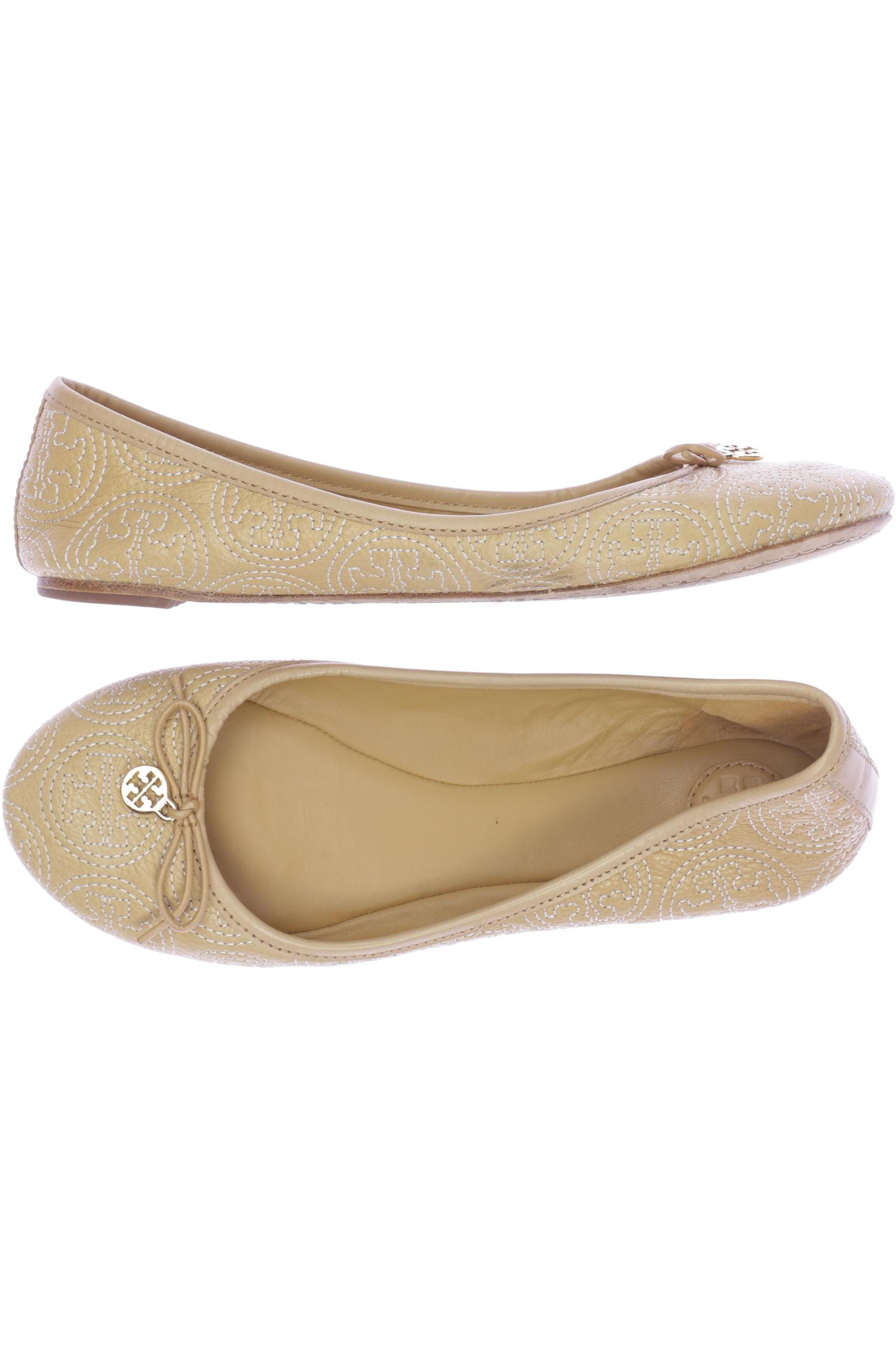 

Tory Burch Damen Ballerinas, beige, Gr. 8.5