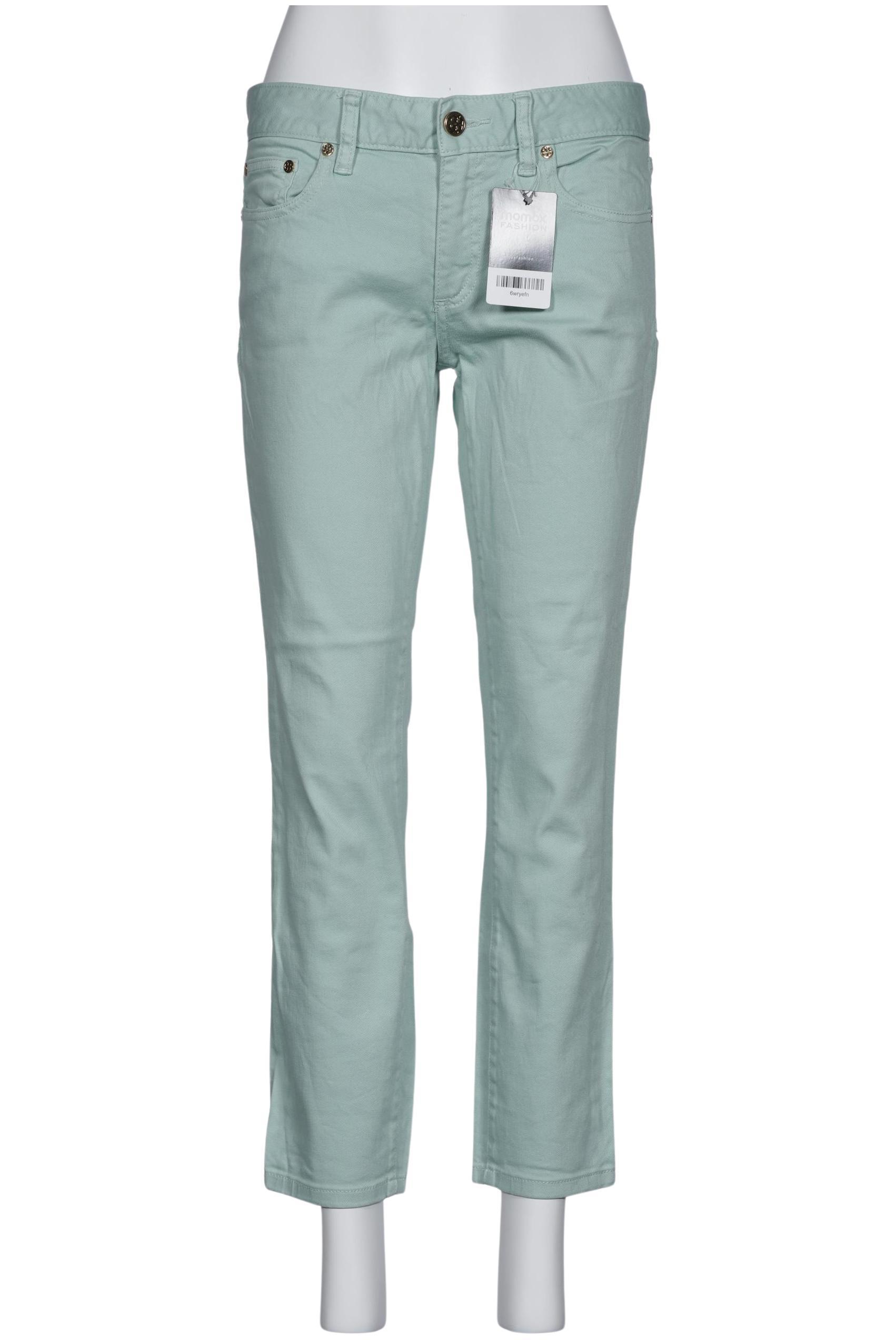 

Tory Burch Damen Jeans, hellgrün, Gr. 28