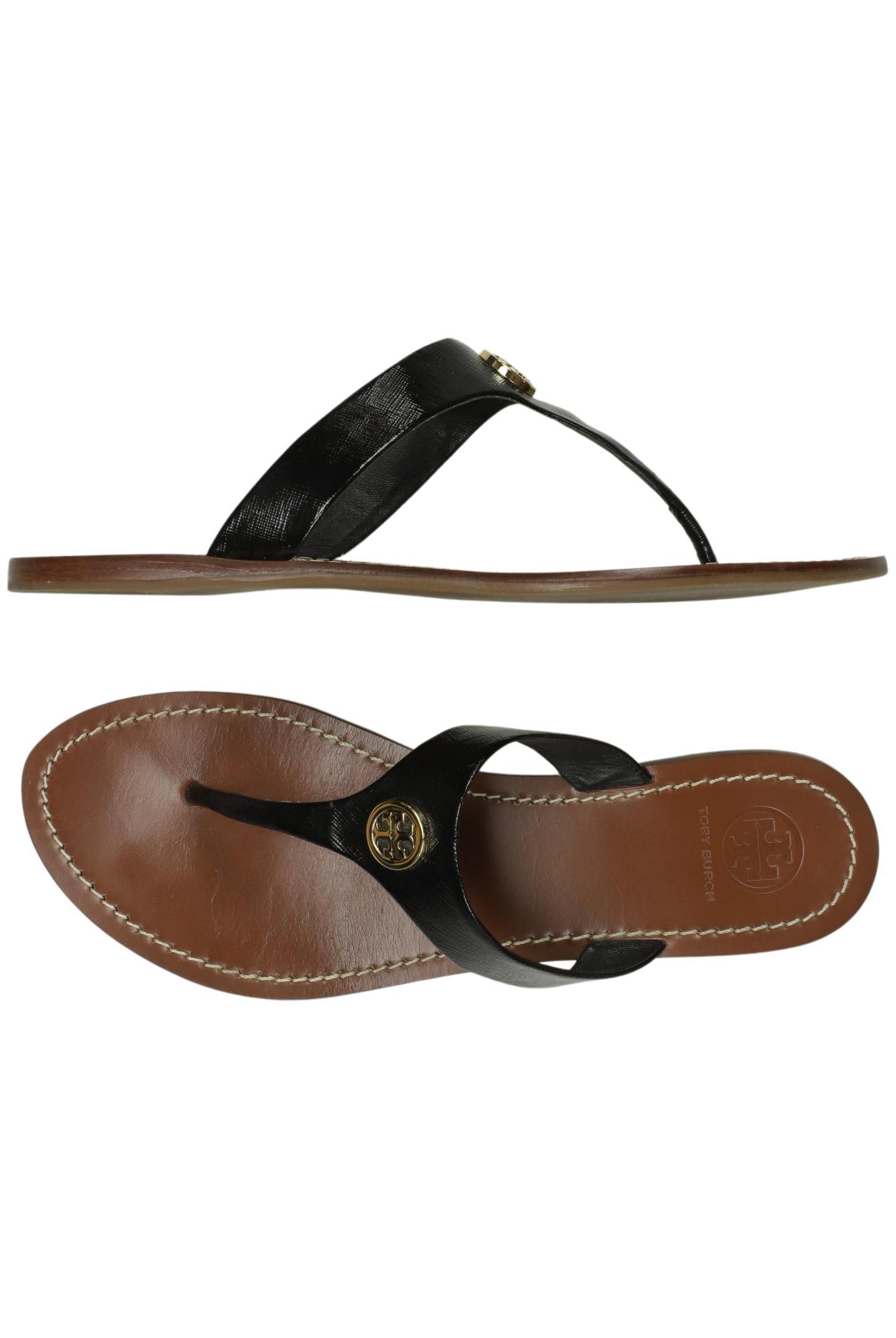 

Tory Burch Damen Sandale, schwarz, Gr. 8