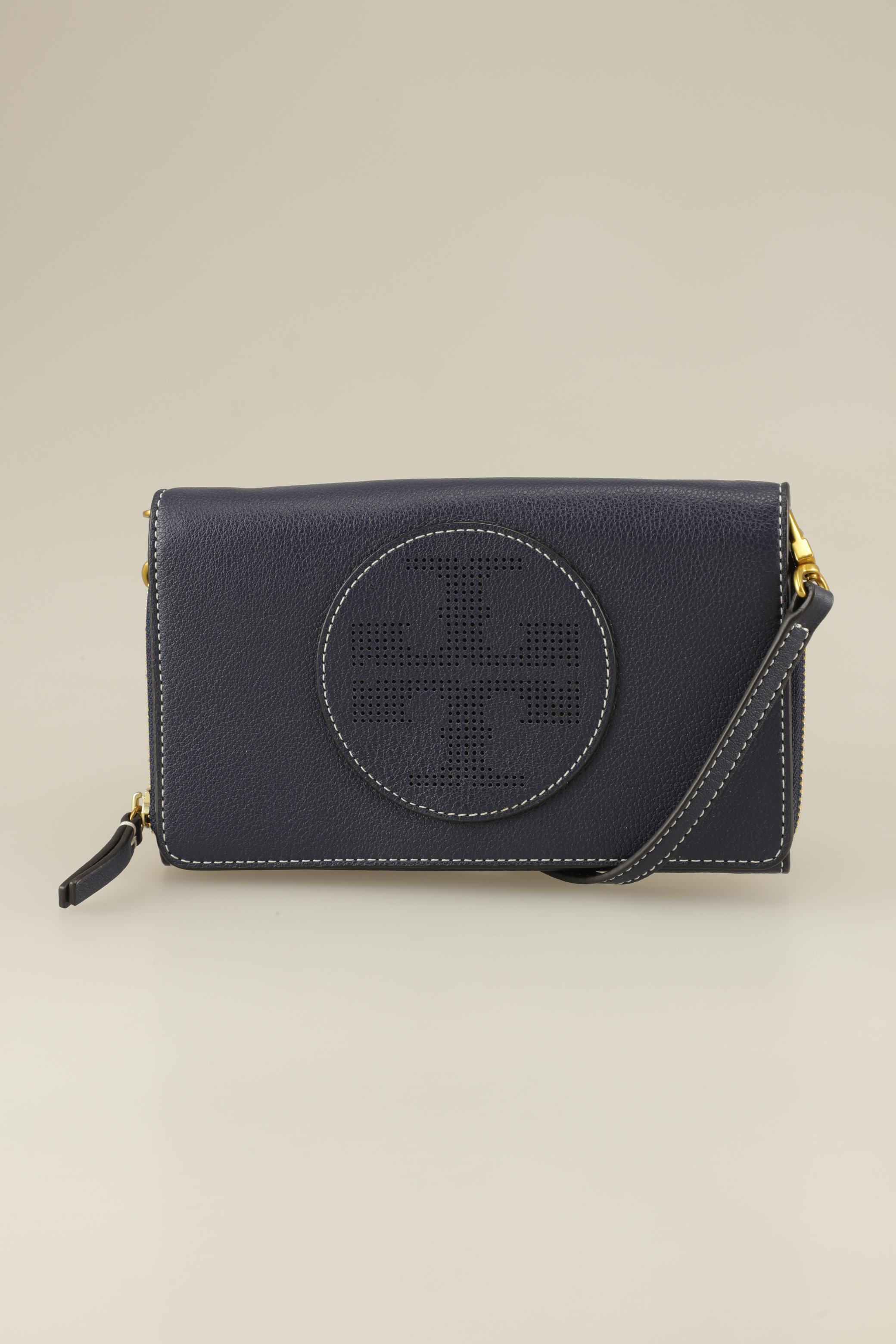 

Tory Burch Damen Portemonnaie, marineblau, Gr.