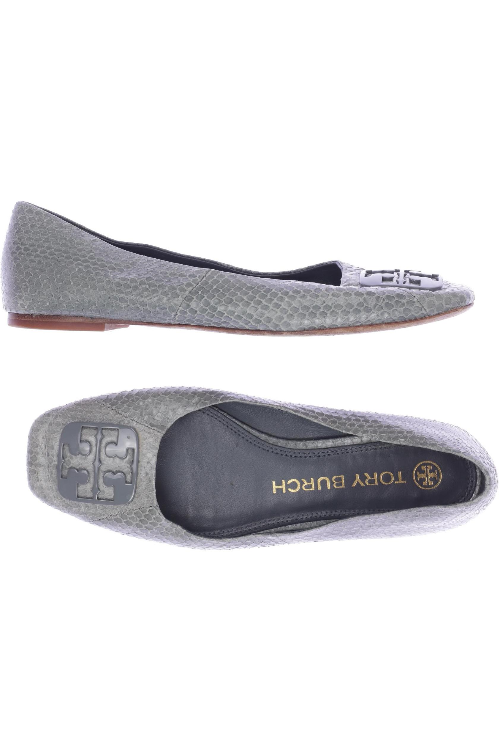 

Tory Burch Damen Ballerinas, grau, Gr. 7.5