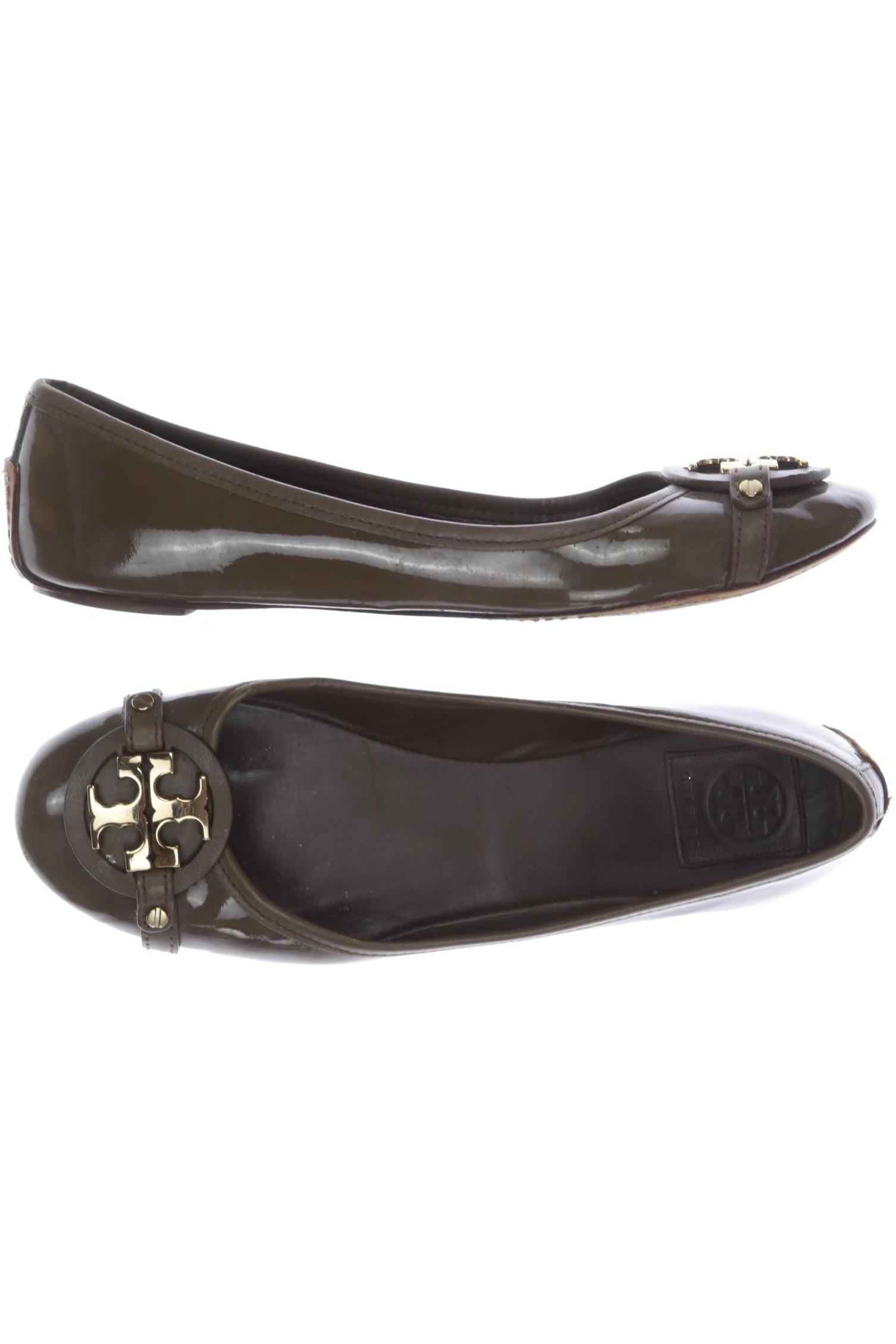 

Tory Burch Damen Ballerinas, braun, Gr. 9.5