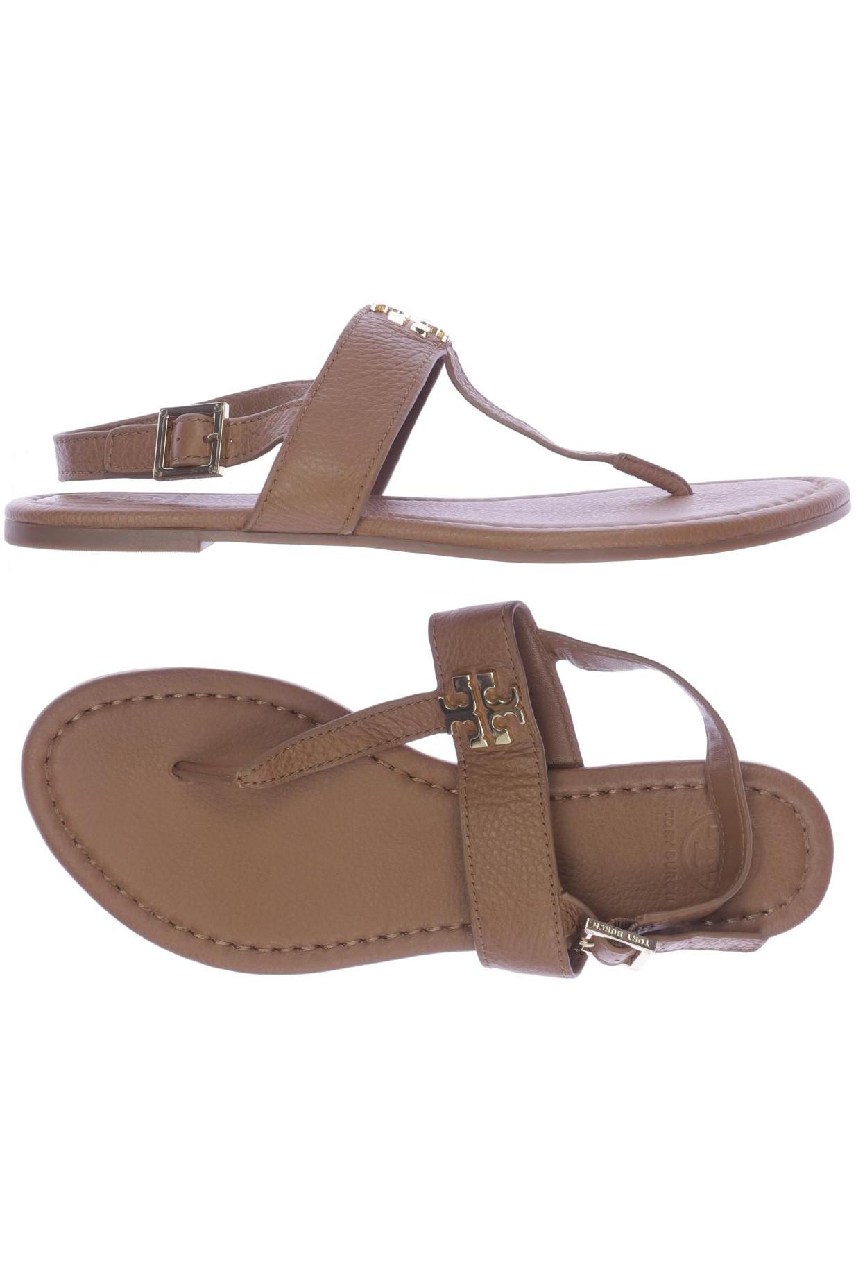 

Tory Burch Damen Sandale, braun, Gr. 8