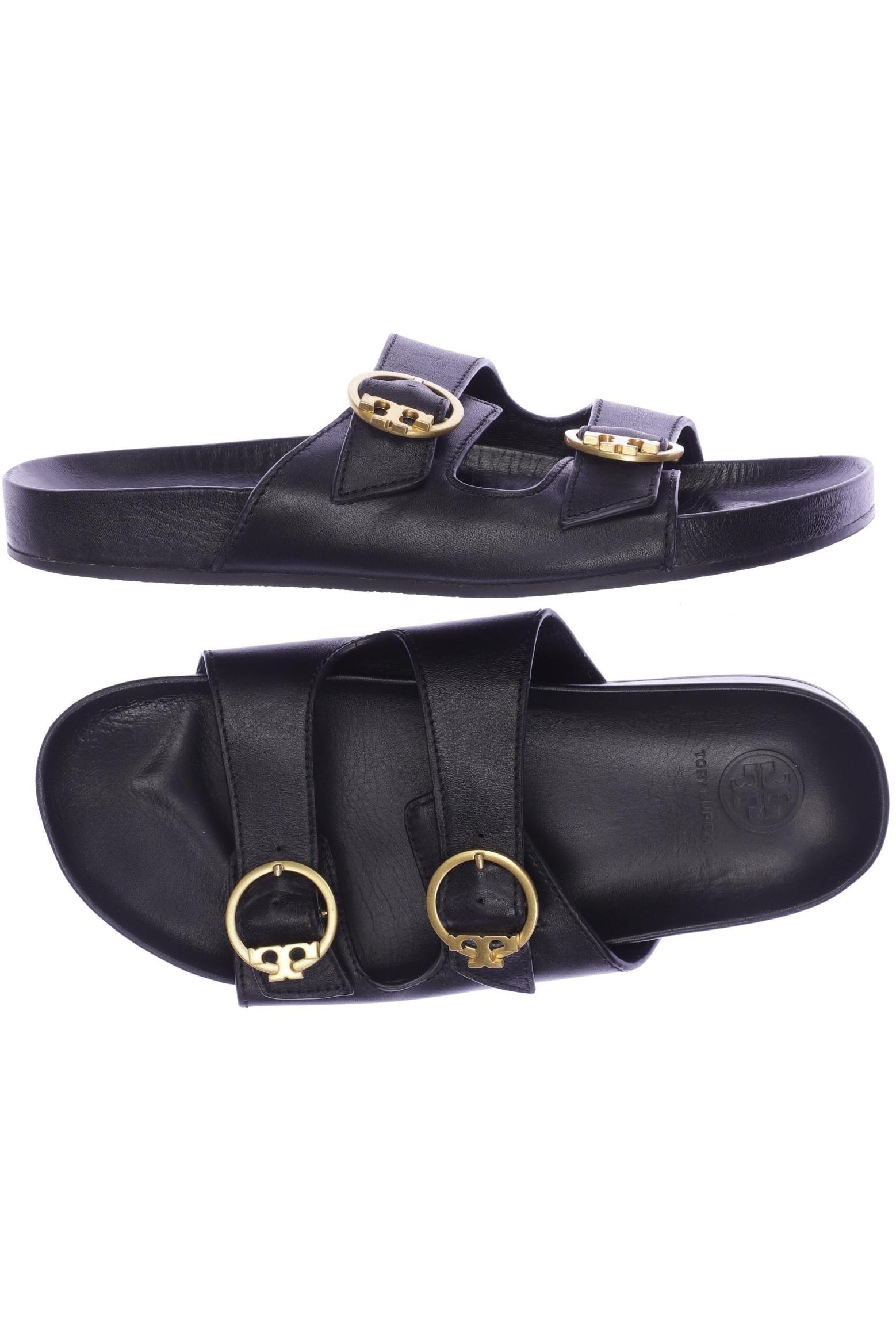 

Tory Burch Damen Sandale, schwarz, Gr. 8