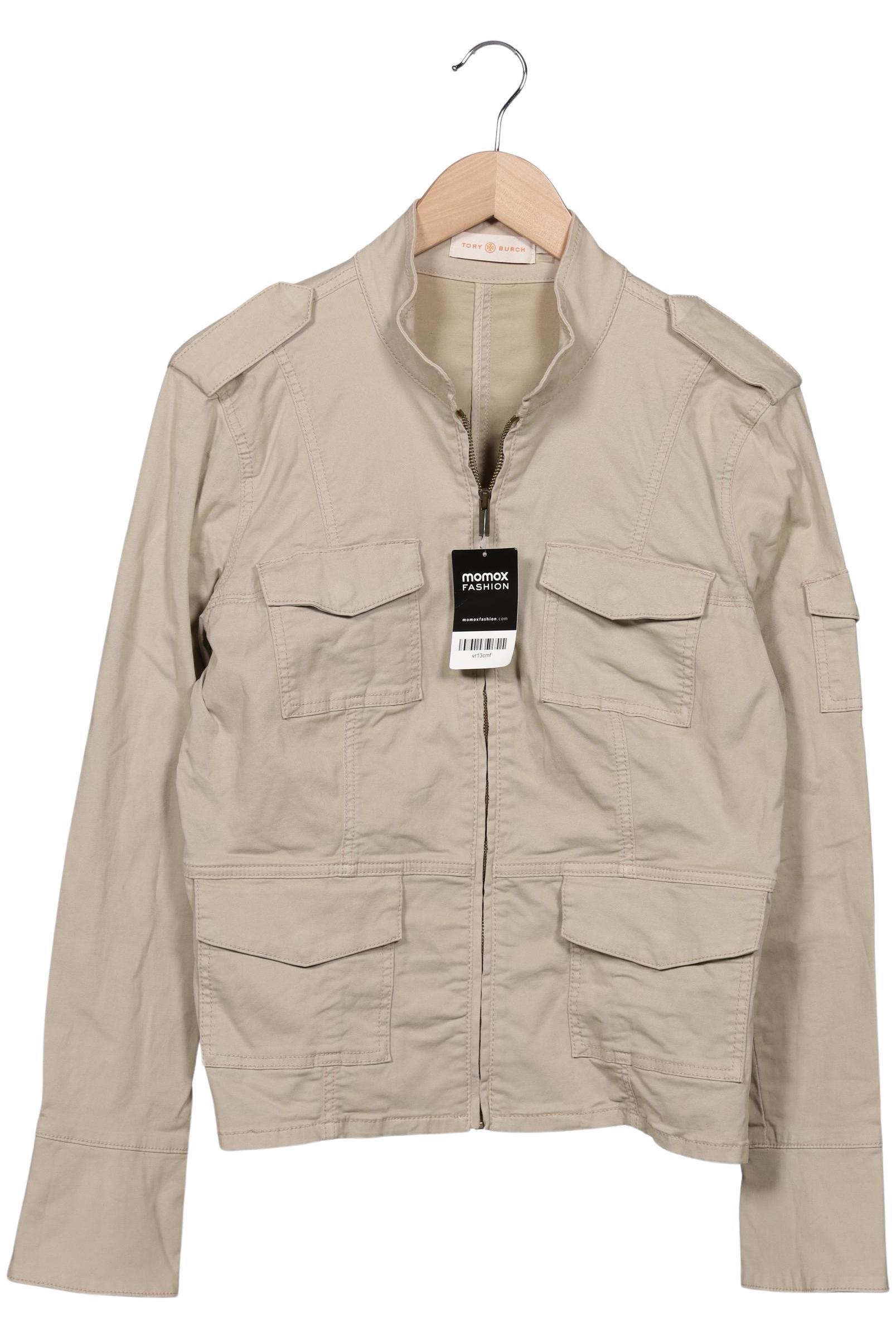 

Tory Burch Damen Jacke, beige, Gr. 42