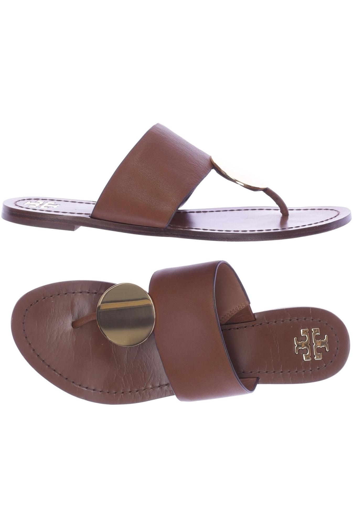 

Tory Burch Damen Sandale, braun, Gr. 8.5