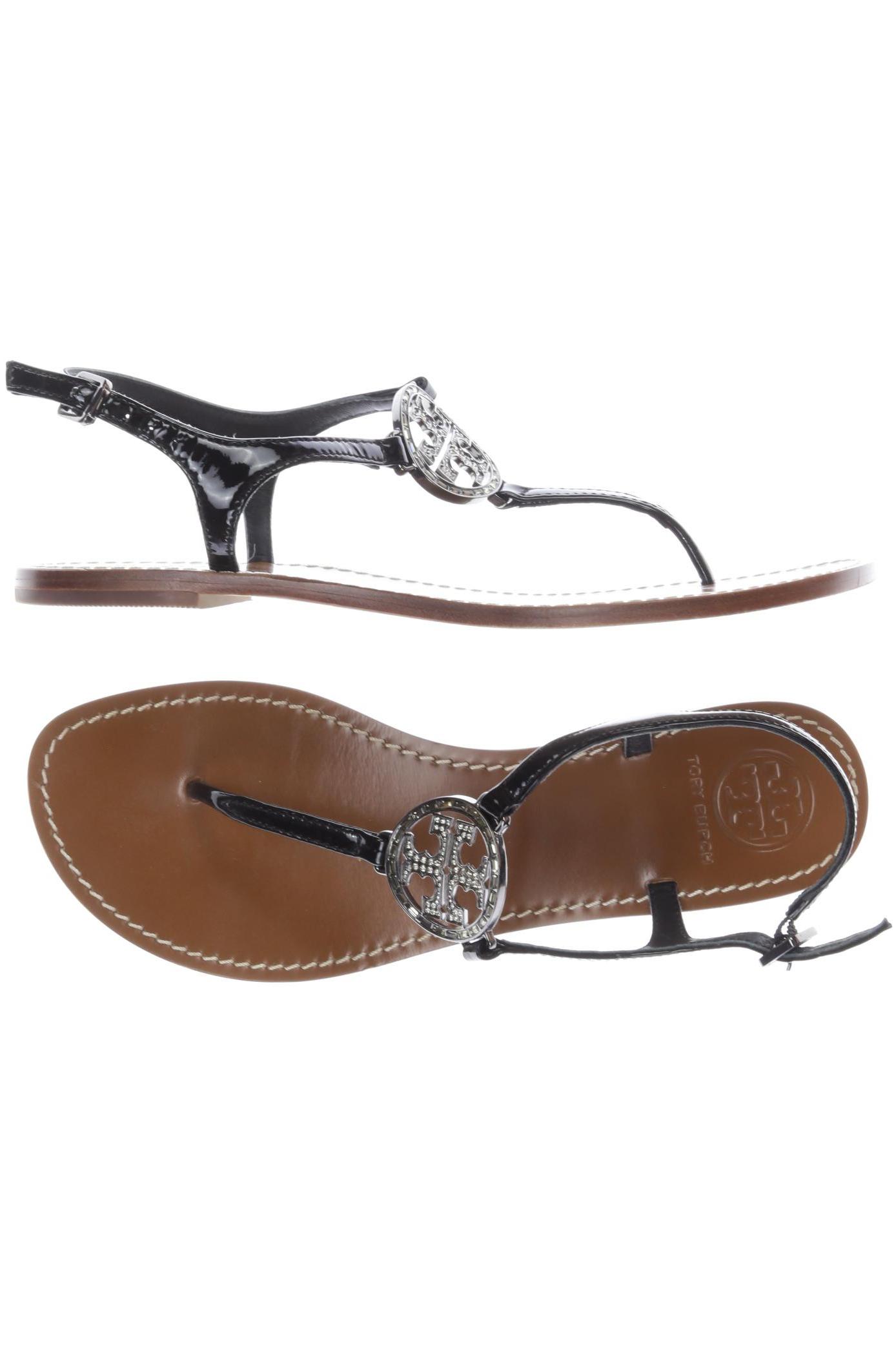 

Tory Burch Damen Sandale, schwarz, Gr. 8.5