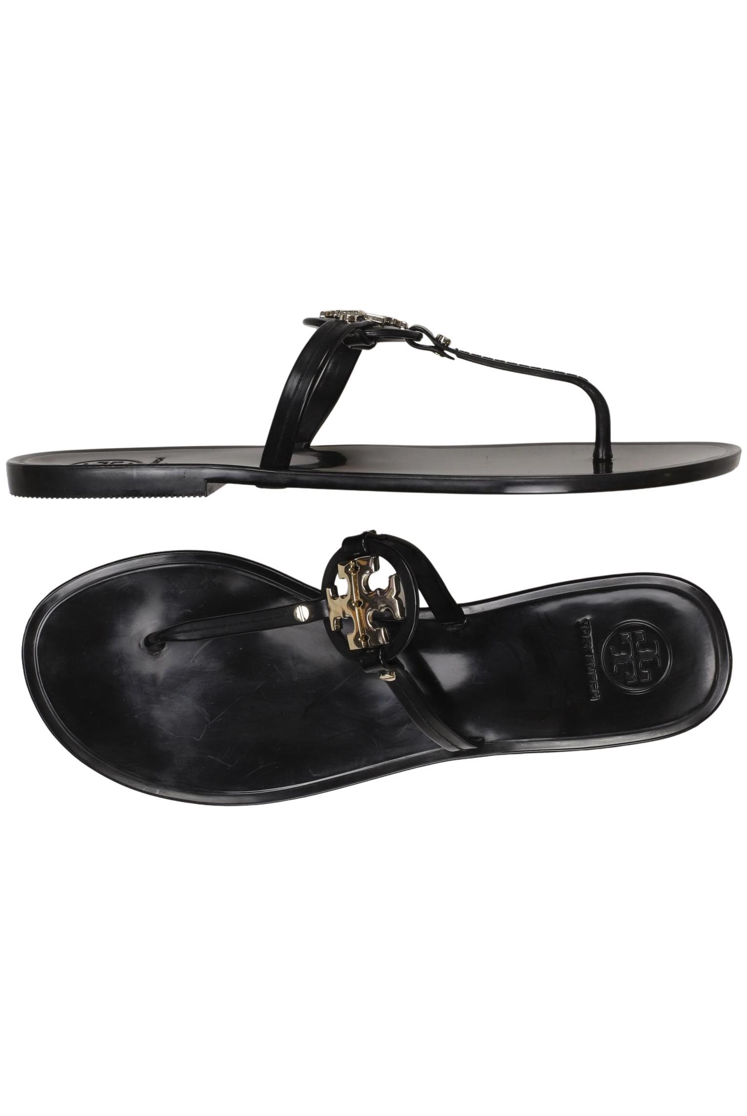 

Tory Burch Damen Sandale, schwarz, Gr. 9