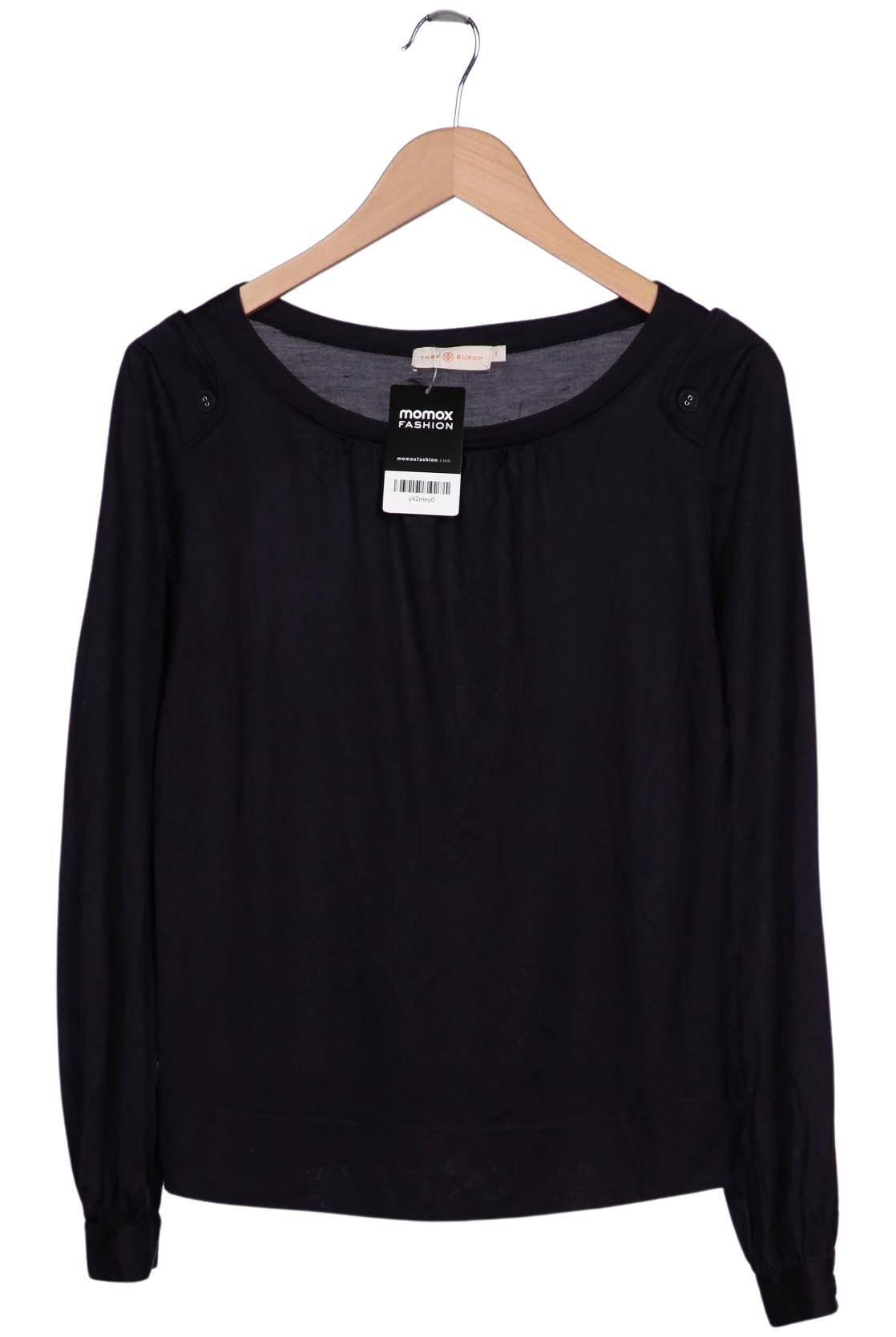 Thumbnail - Tory Burch Damen Langarmshirt, marineblau, Gr. 36