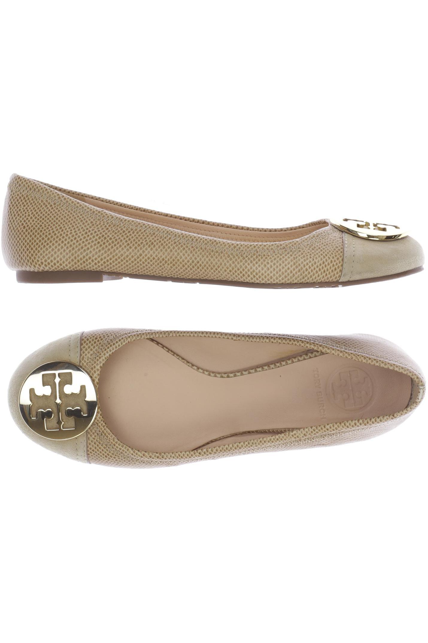 

Tory Burch Damen Ballerinas, beige, Gr. 7.5