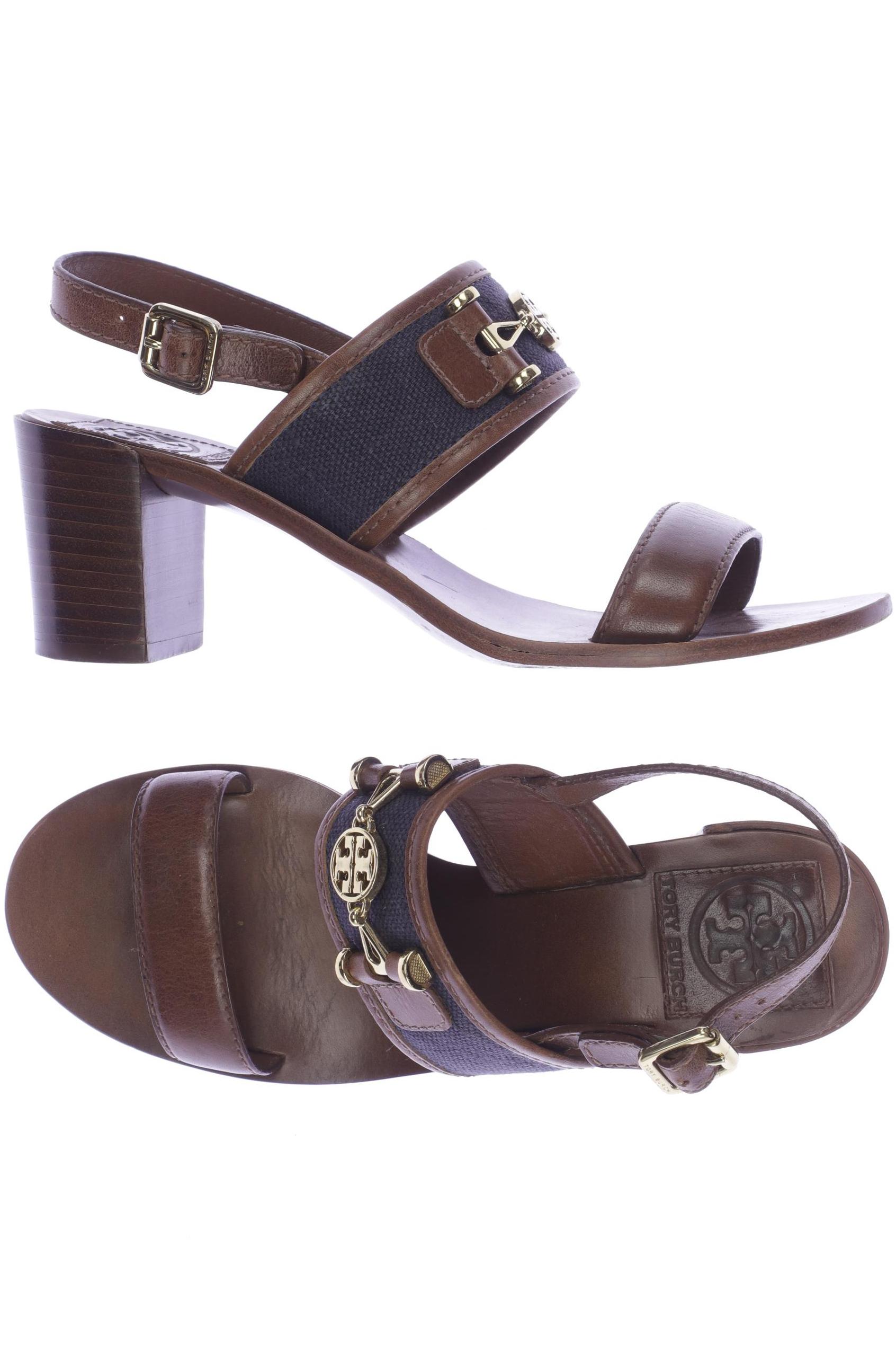 

Tory Burch Damen Sandale, braun, Gr. 6