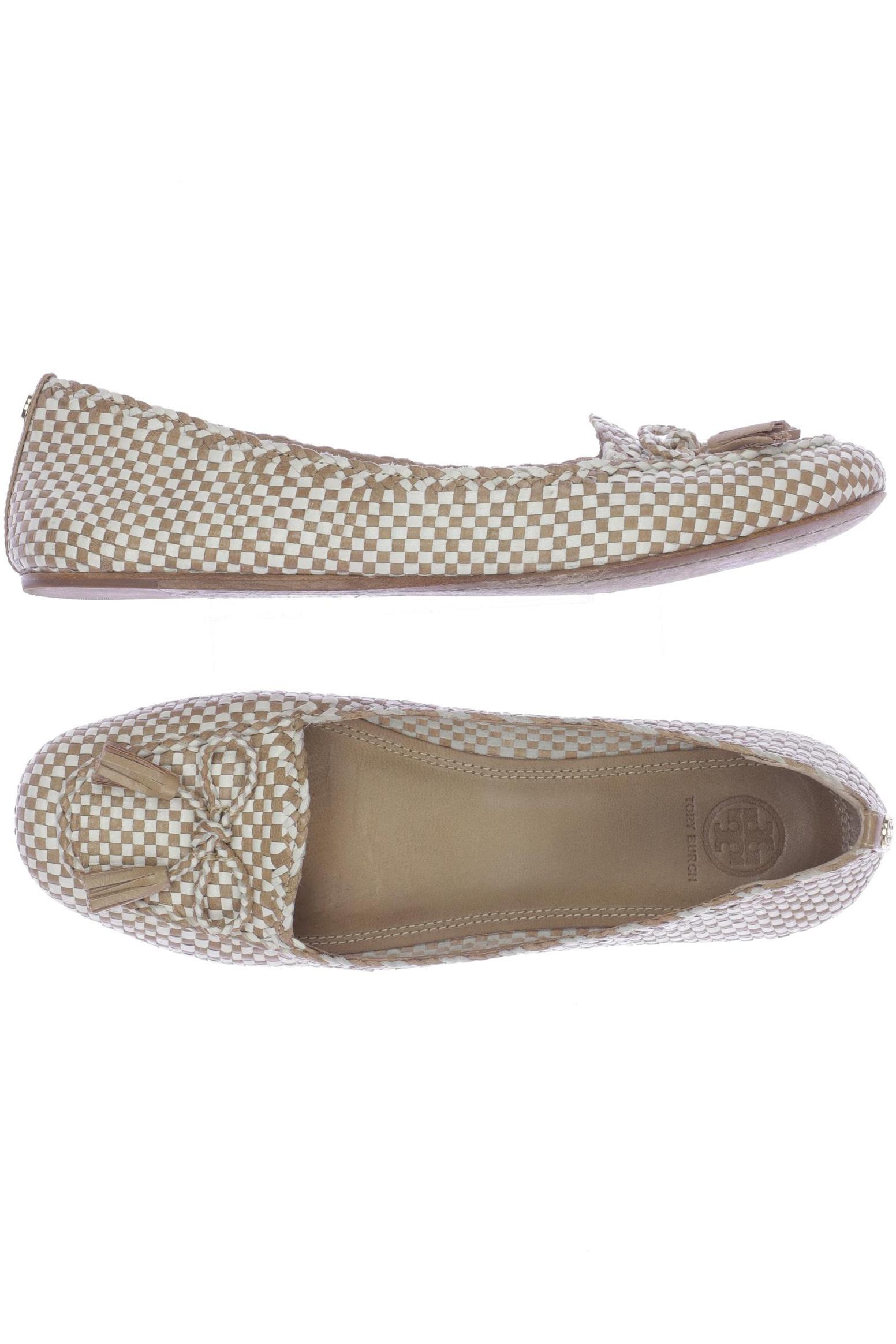 

Tory Burch Damen Ballerinas, beige, Gr. 10.5
