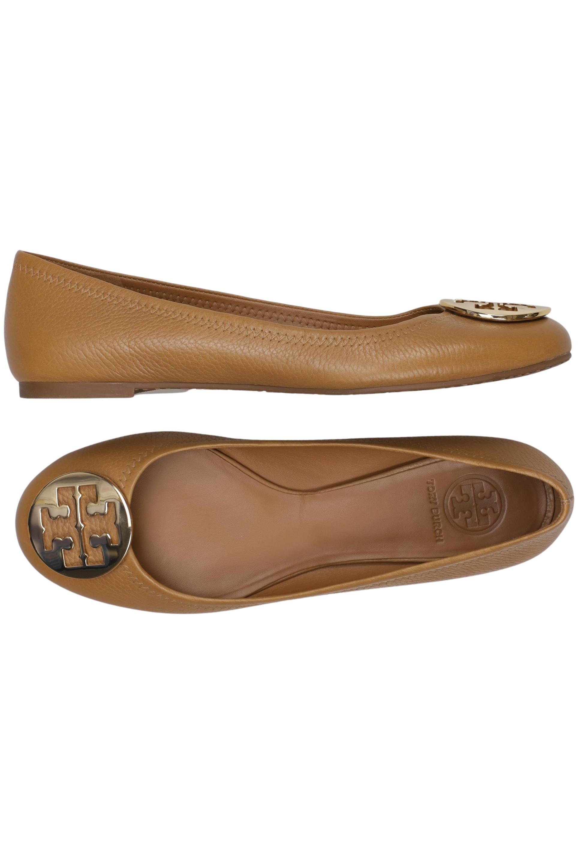 

Tory Burch Damen Ballerinas, braun, Gr. 9.5