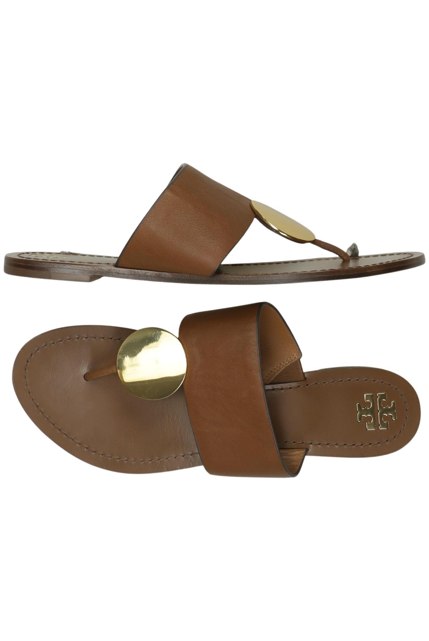 

Tory Burch Damen Sandale, braun, Gr. 10.5