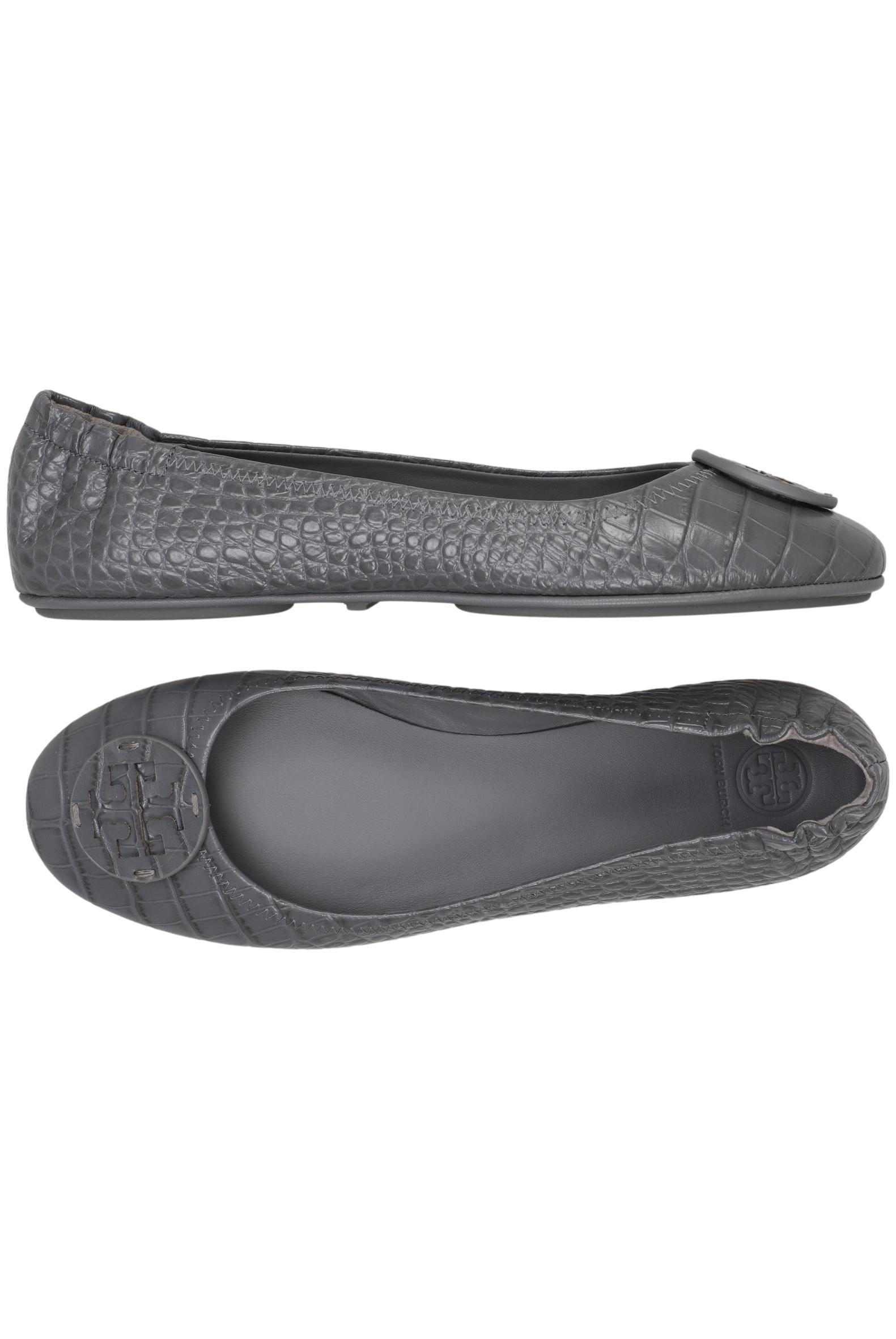 

Tory Burch Damen Ballerinas, grau, Gr. 11