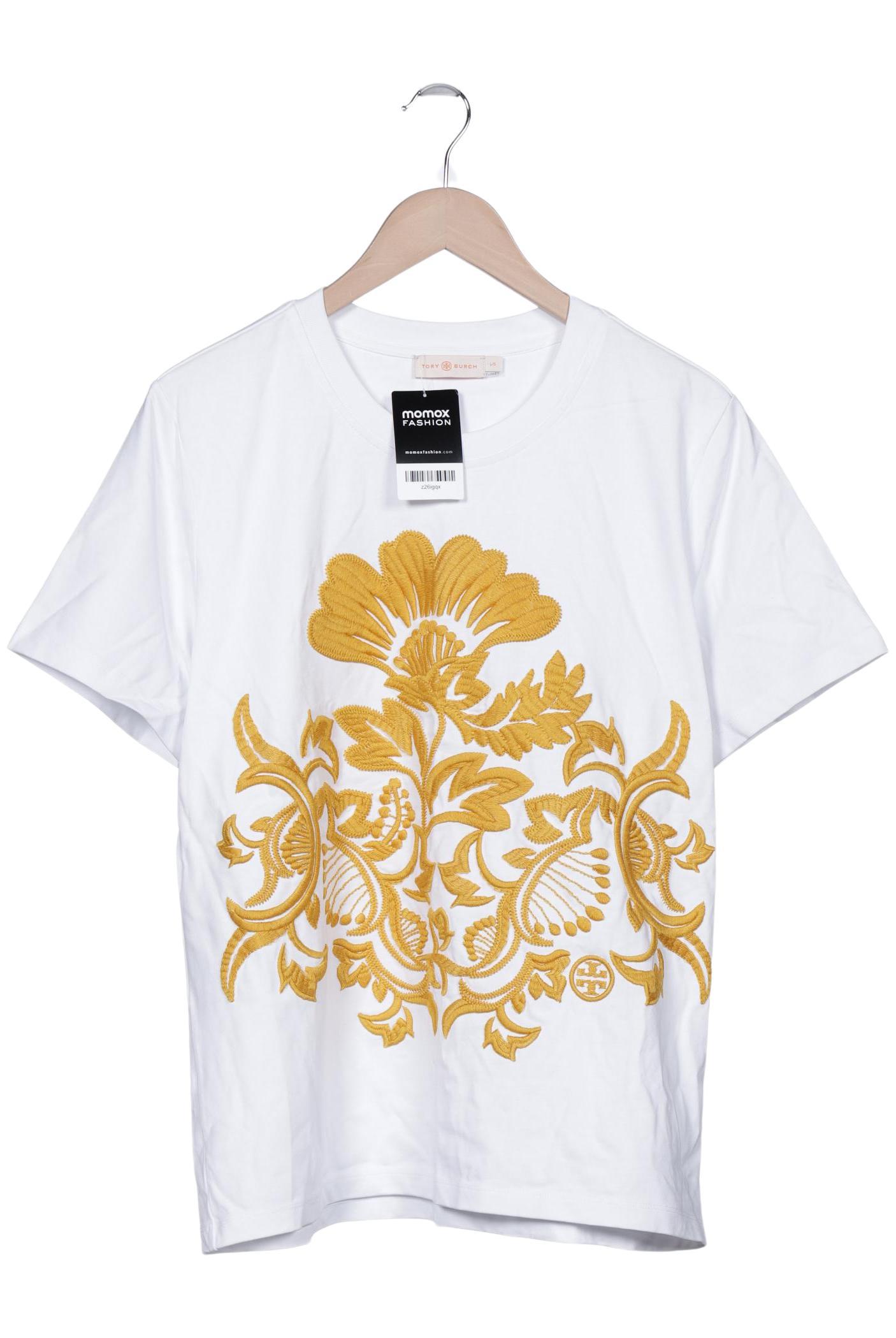

Tory Burch Damen T-Shirt, weiß, Gr. 42