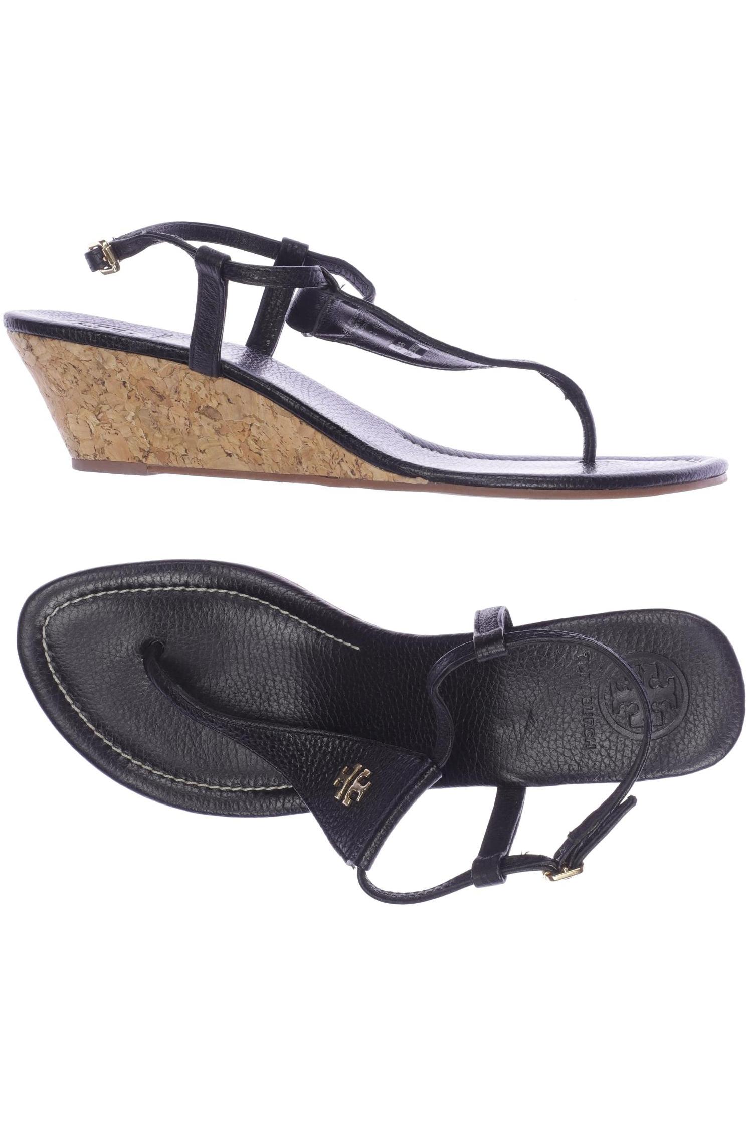 

Tory Burch Damen Sandale, schwarz, Gr. 10