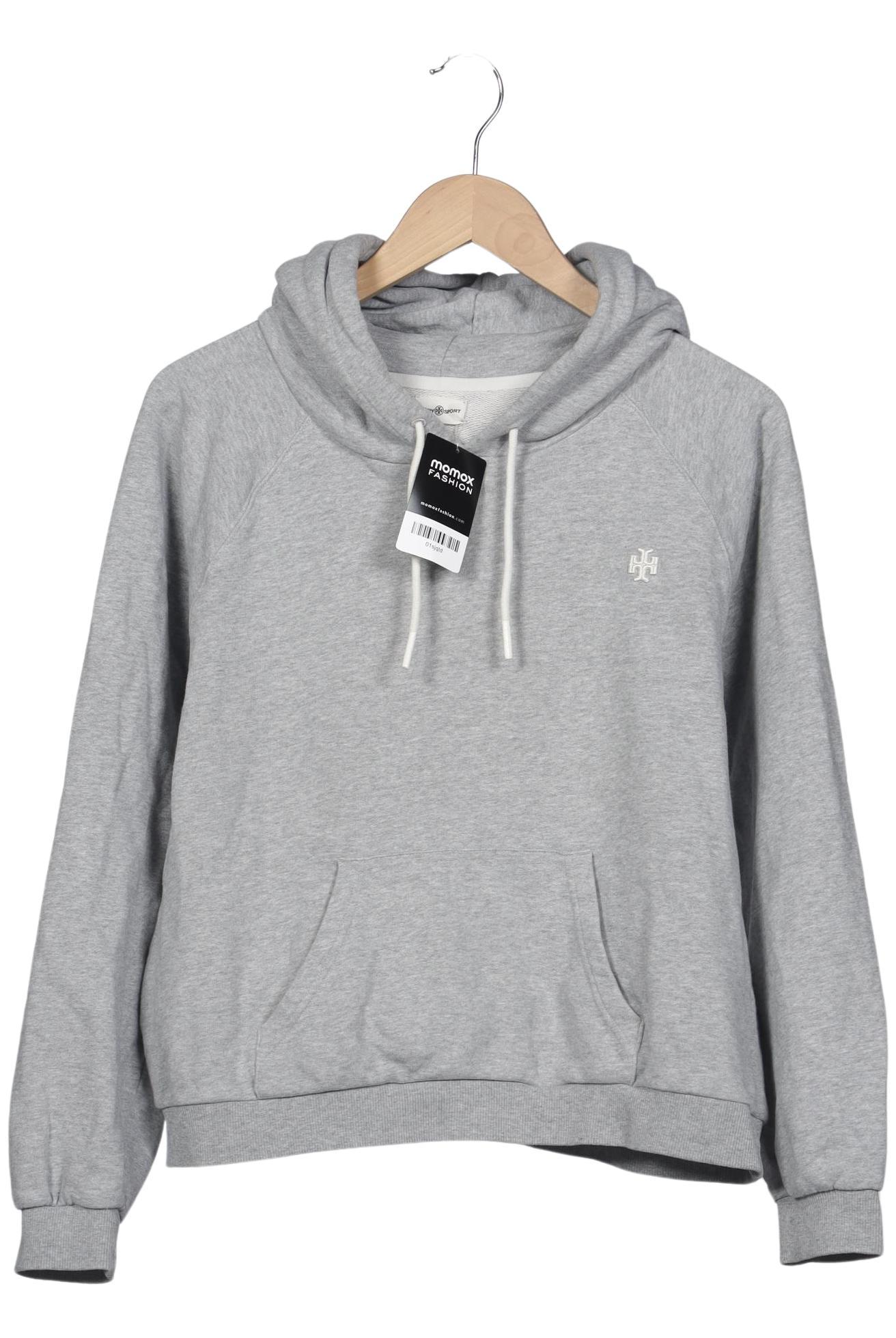 

Tory Burch Damen Kapuzenpullover, grau, Gr. 44