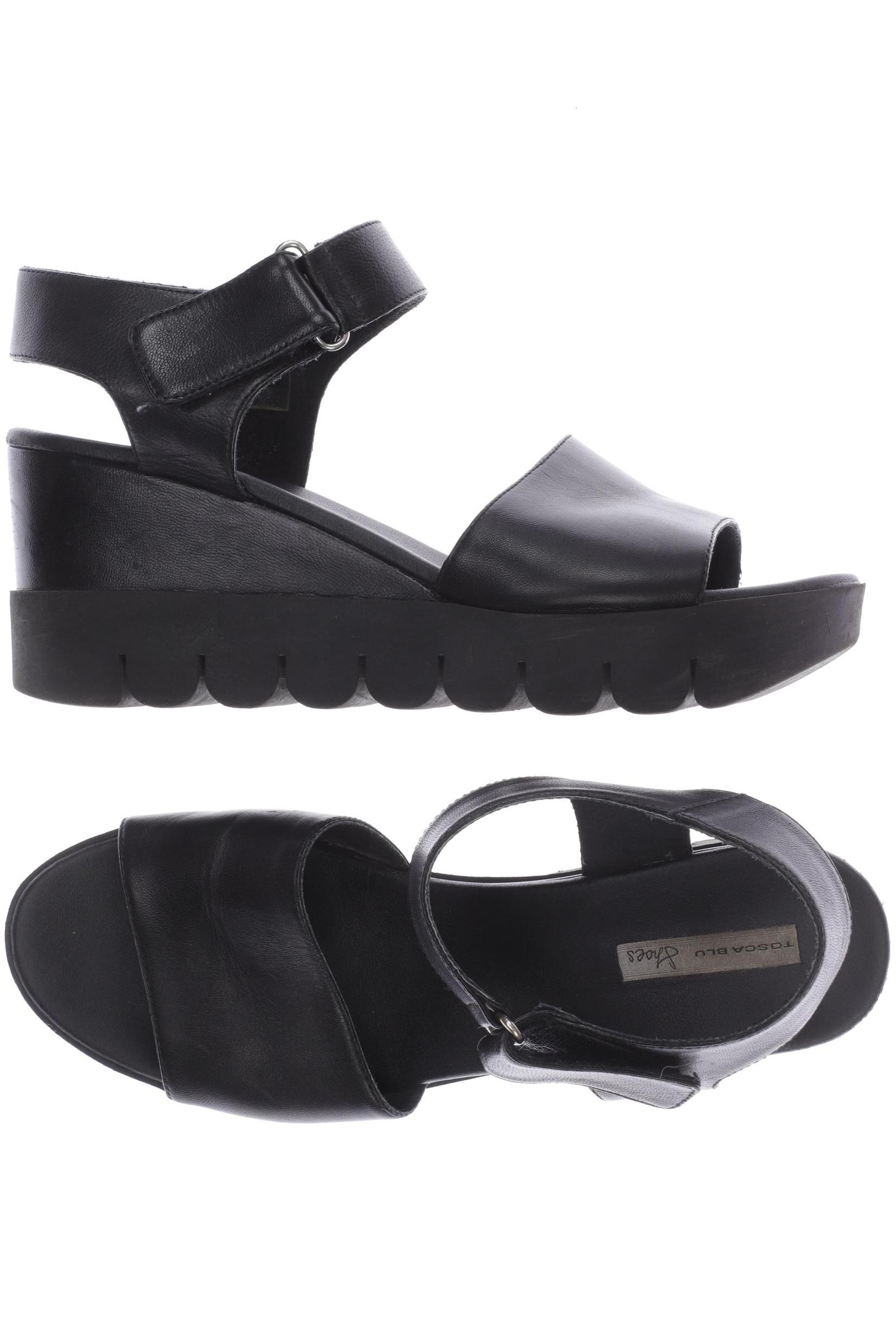 

Tosca BLU Damen Sandale, schwarz, Gr. 40