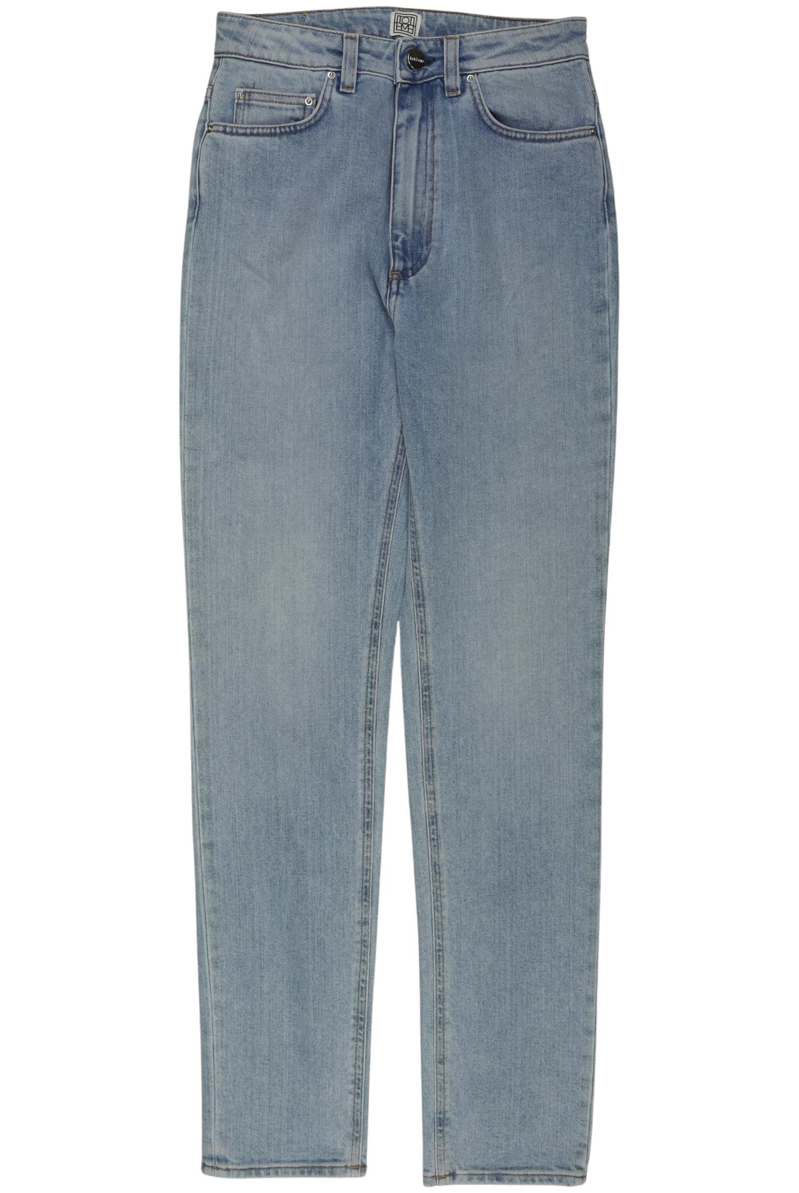 

Toteme Damen Jeans, hellblau, Gr. 27