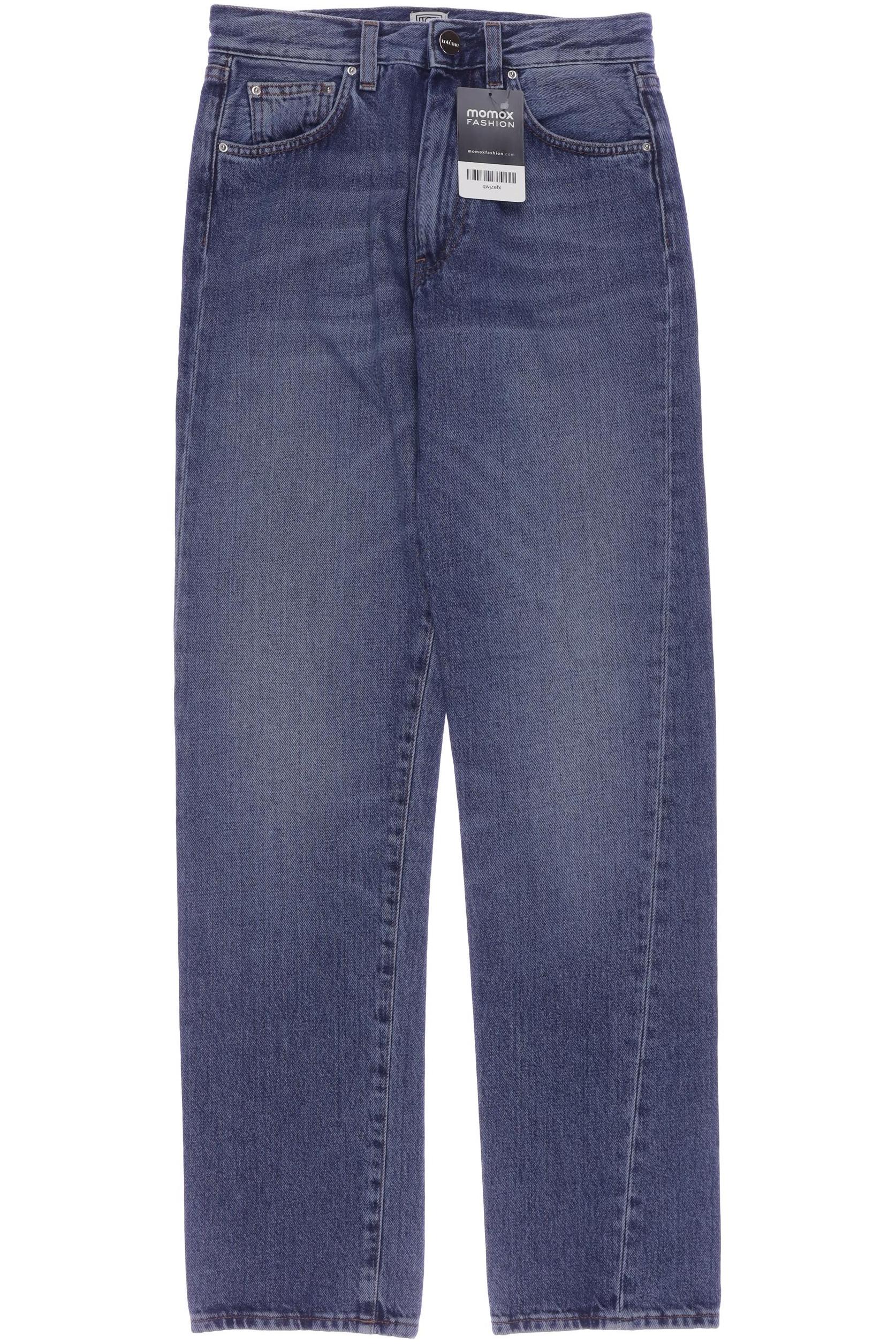

Toteme Damen Jeans, blau, Gr. 24