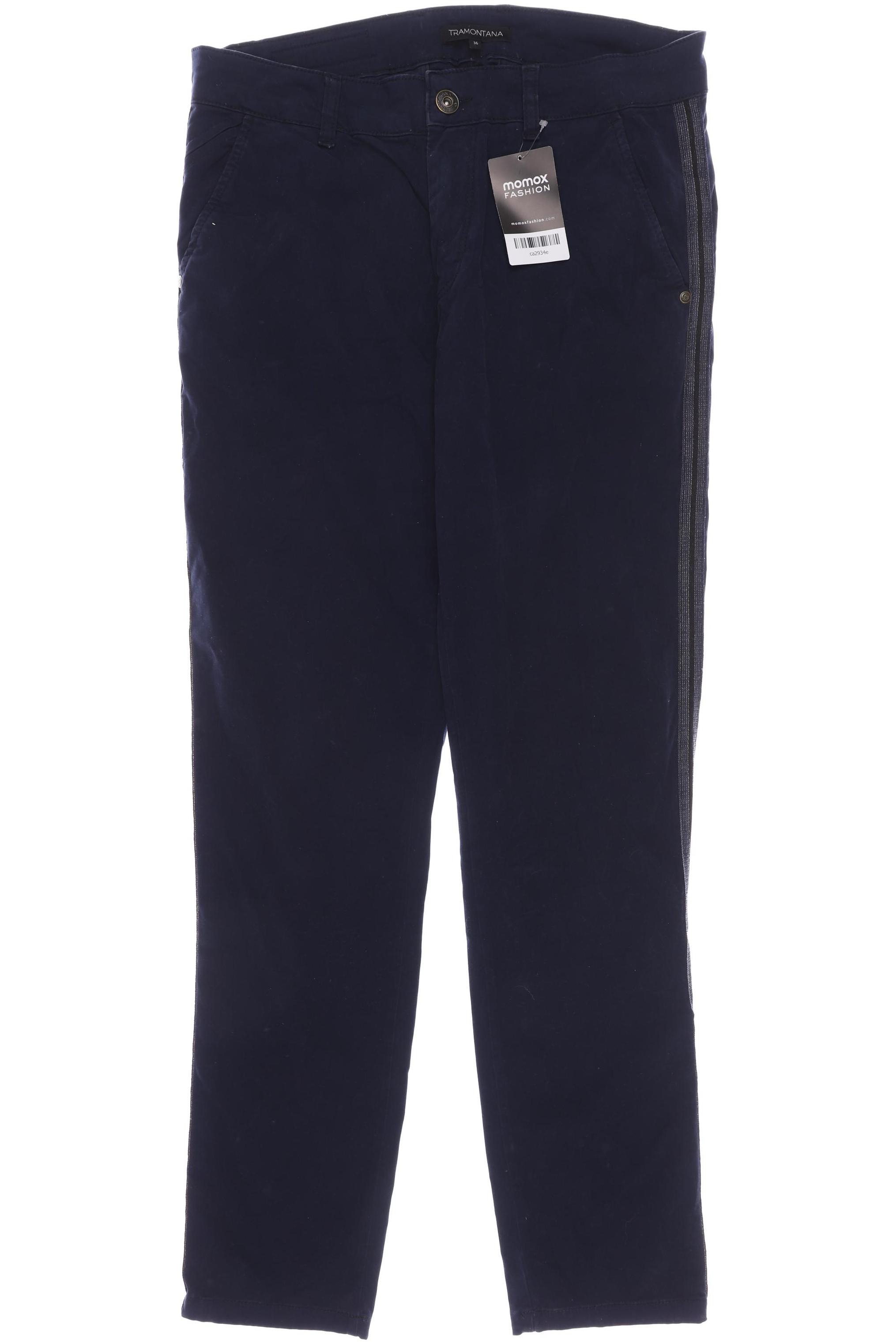 

TRAMONTANA Damen Stoffhose, marineblau