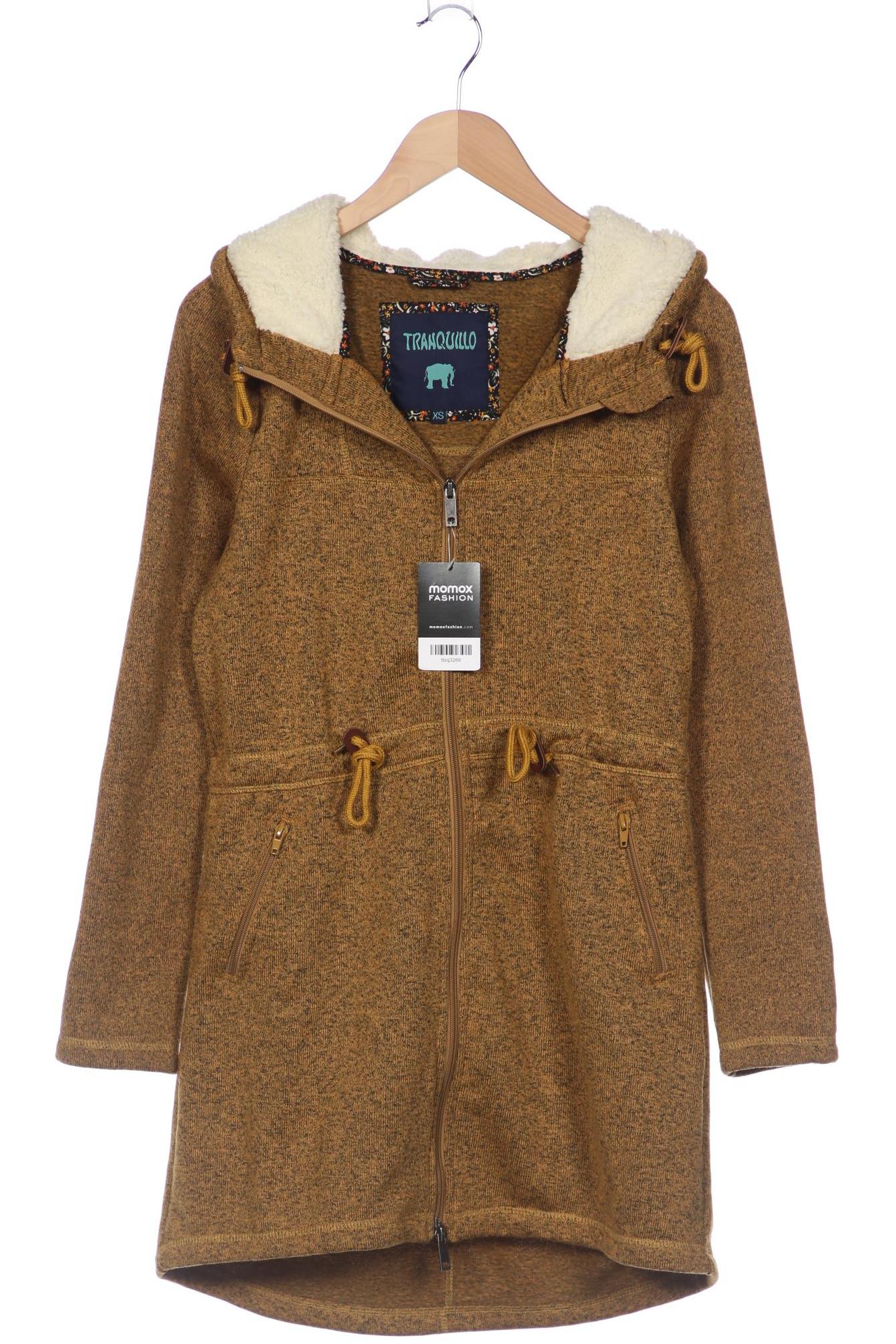 

Tranquillo Damen Kapuzenpullover, gelb, Gr. 34