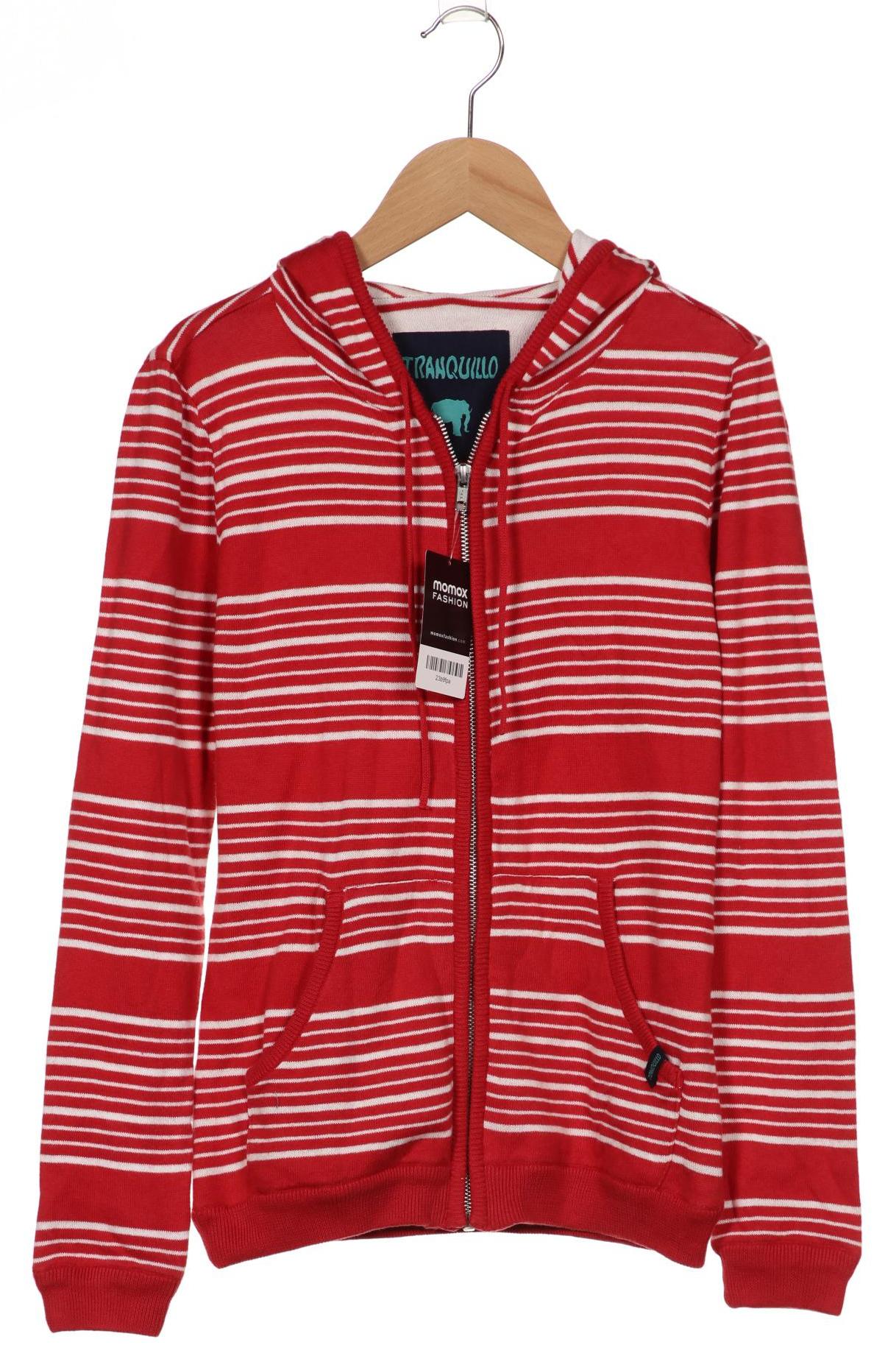 

TRANQUILLO Damen Kapuzenpullover, rot