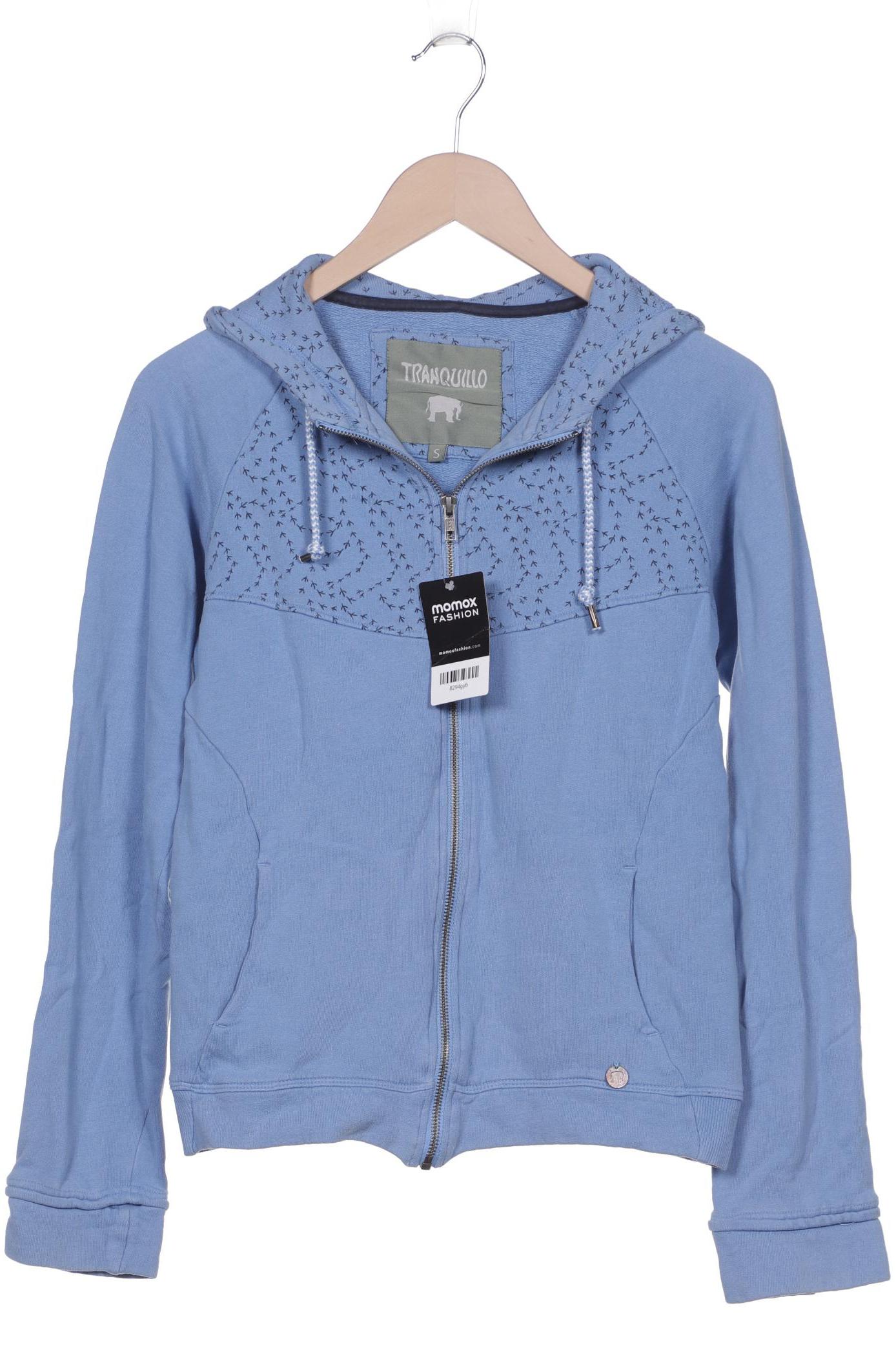 

Tranquillo Damen Kapuzenpullover, hellblau, Gr. 36