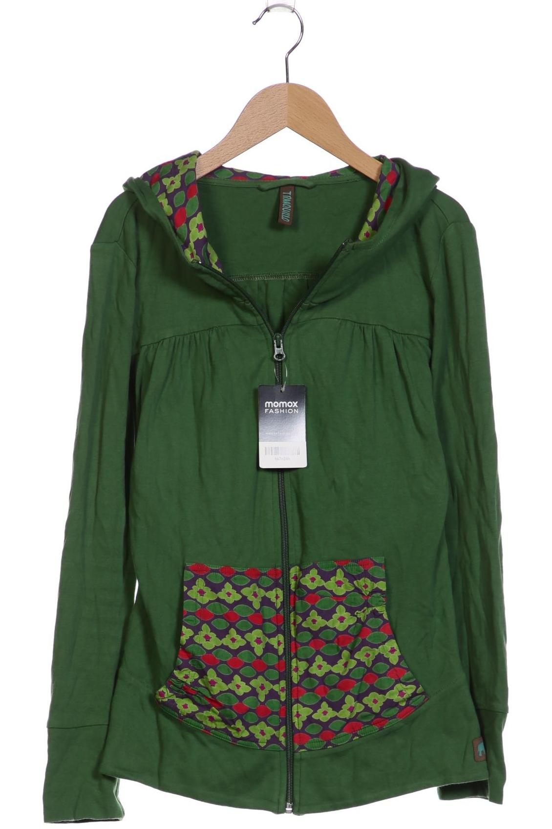 

Tranquillo Damen Kapuzenpullover, grün, Gr. 38
