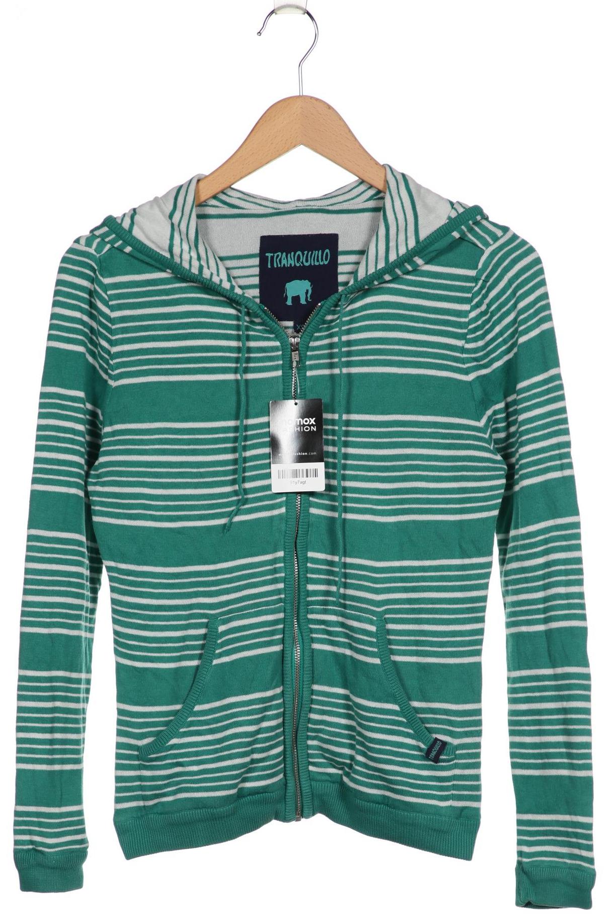 

Tranquillo Damen Kapuzenpullover, grün, Gr. 34