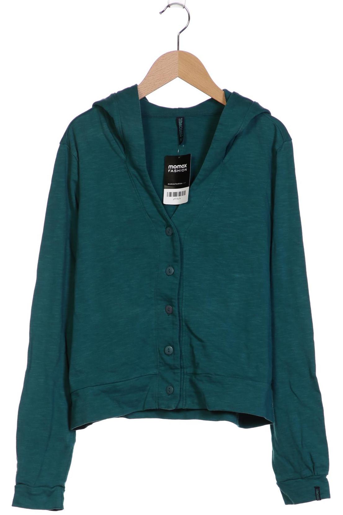 

Tranquillo Damen Kapuzenpullover, türkis, Gr. 38