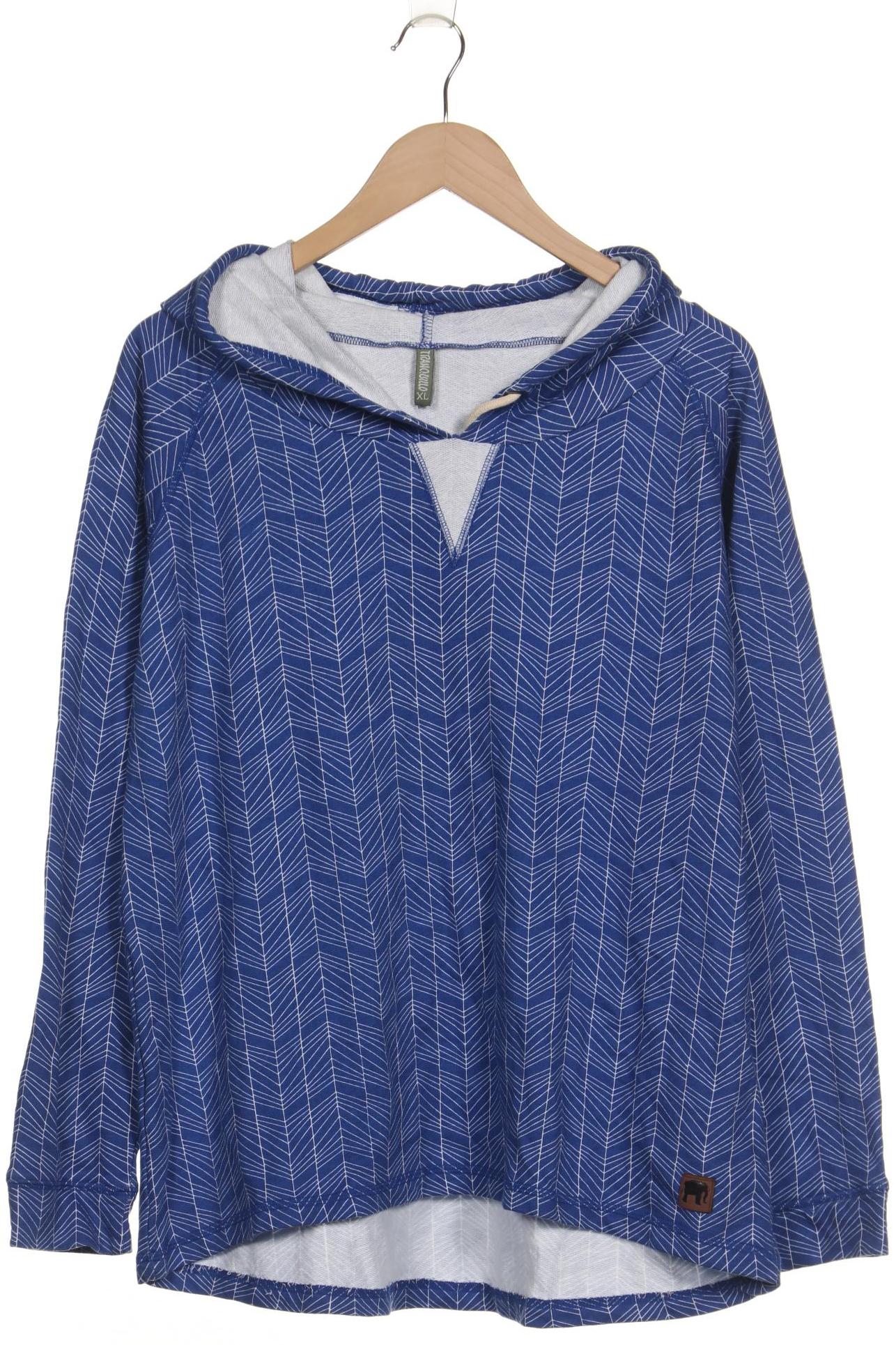 

Tranquillo Damen Kapuzenpullover, blau, Gr. 44