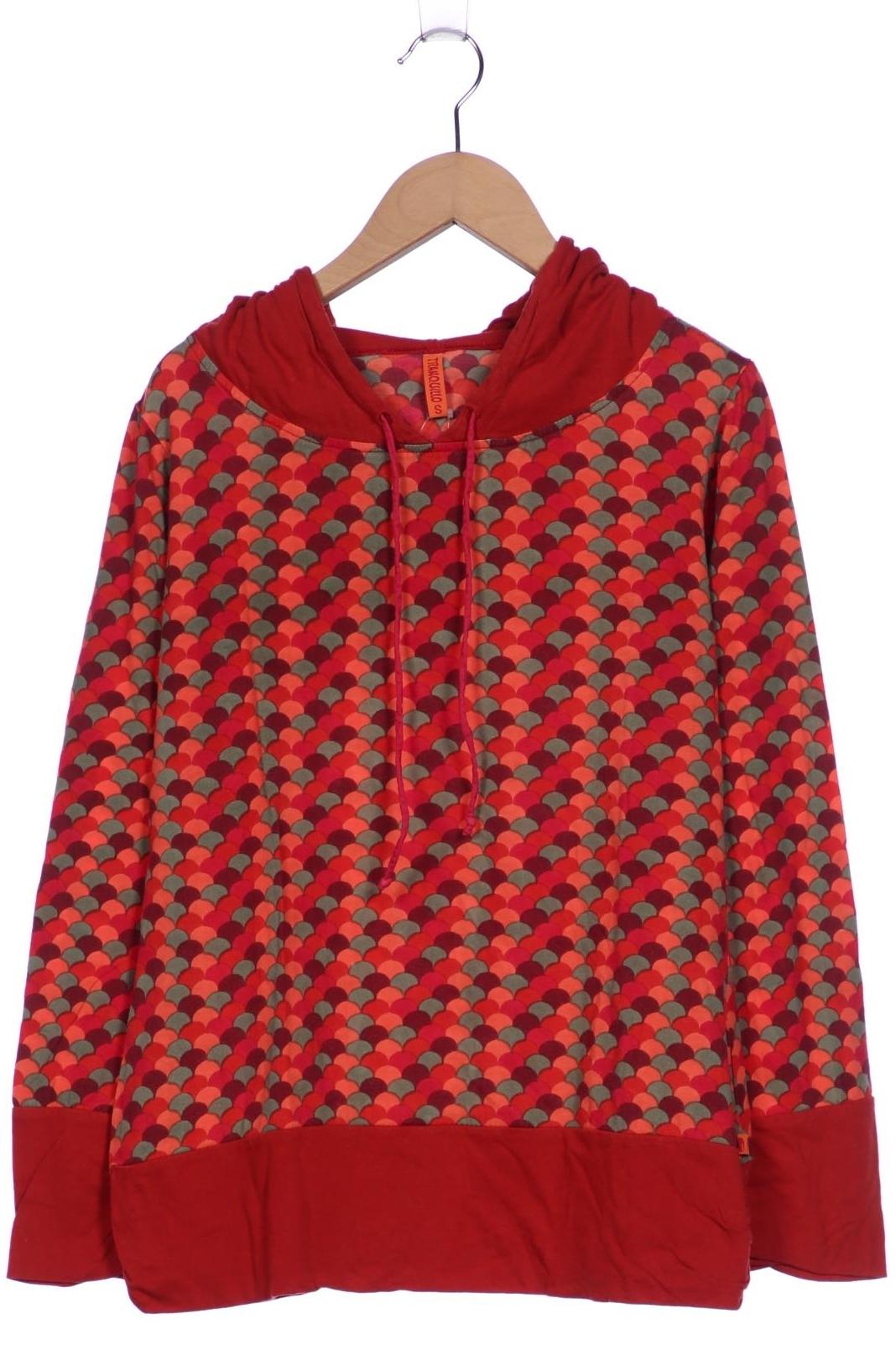 

Tranquillo Damen Kapuzenpullover, rot, Gr. 36