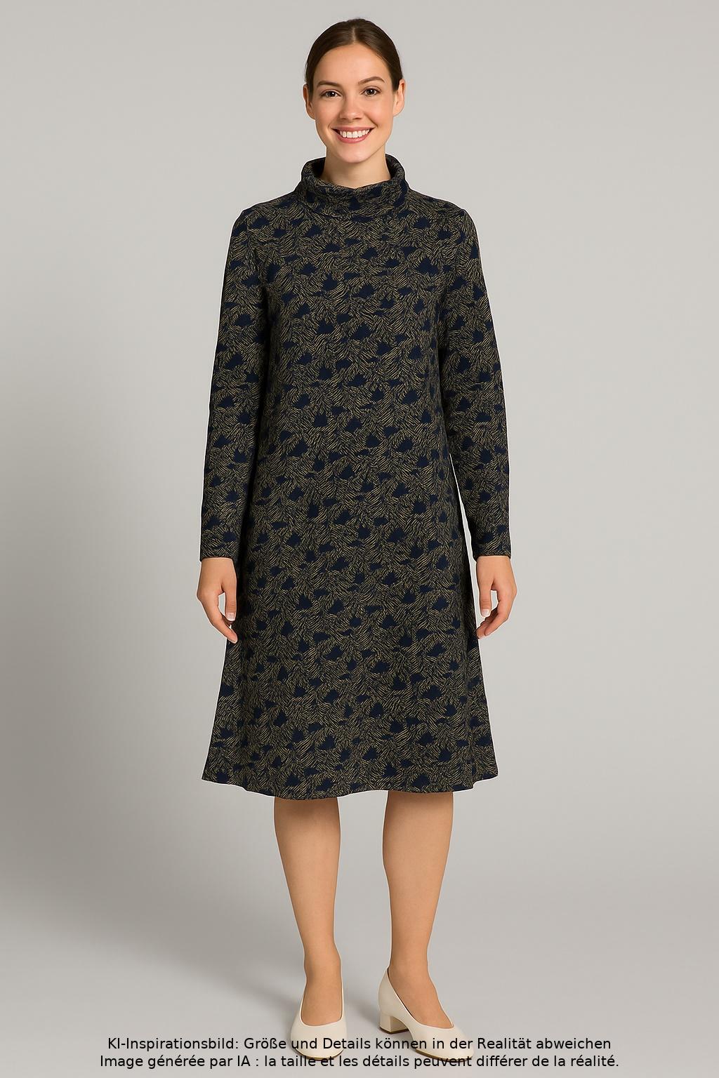 

Tranquillo Damen Kleid, marineblau, Gr. 34