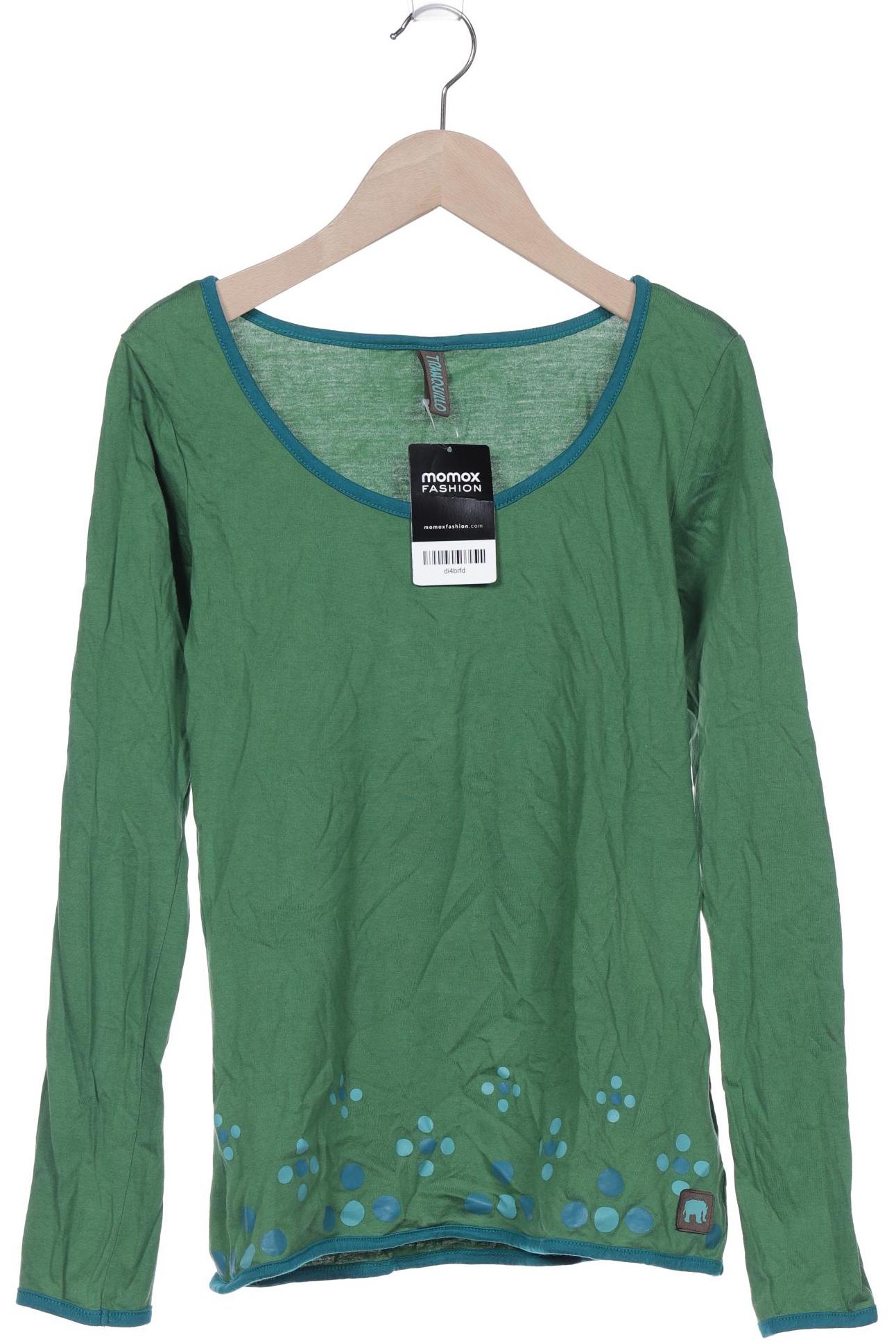 

Tranquillo Damen Langarmshirt, grün, Gr. 36