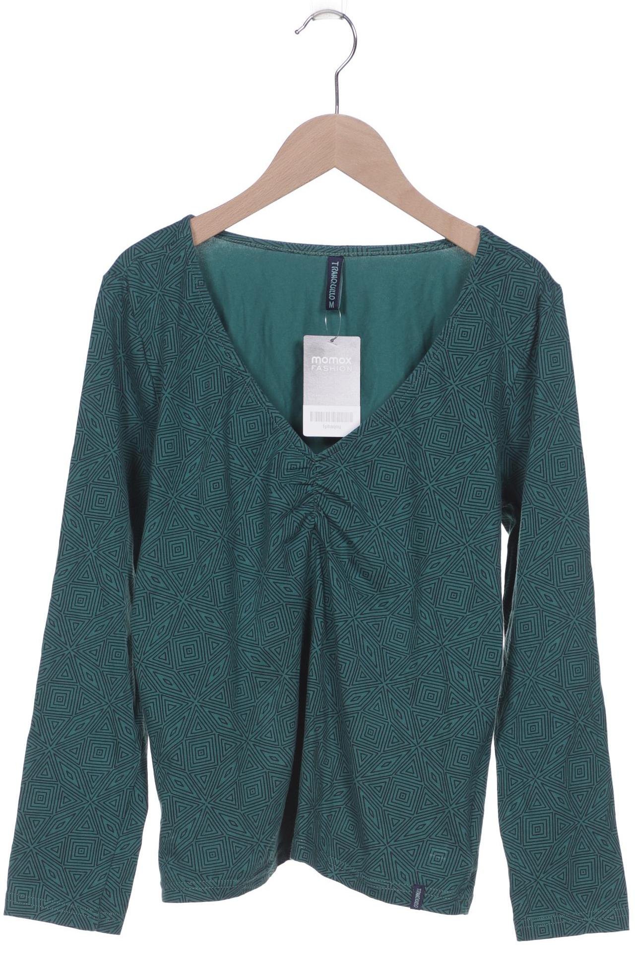 

TRANQUILLO Damen Langarmshirt, türkis