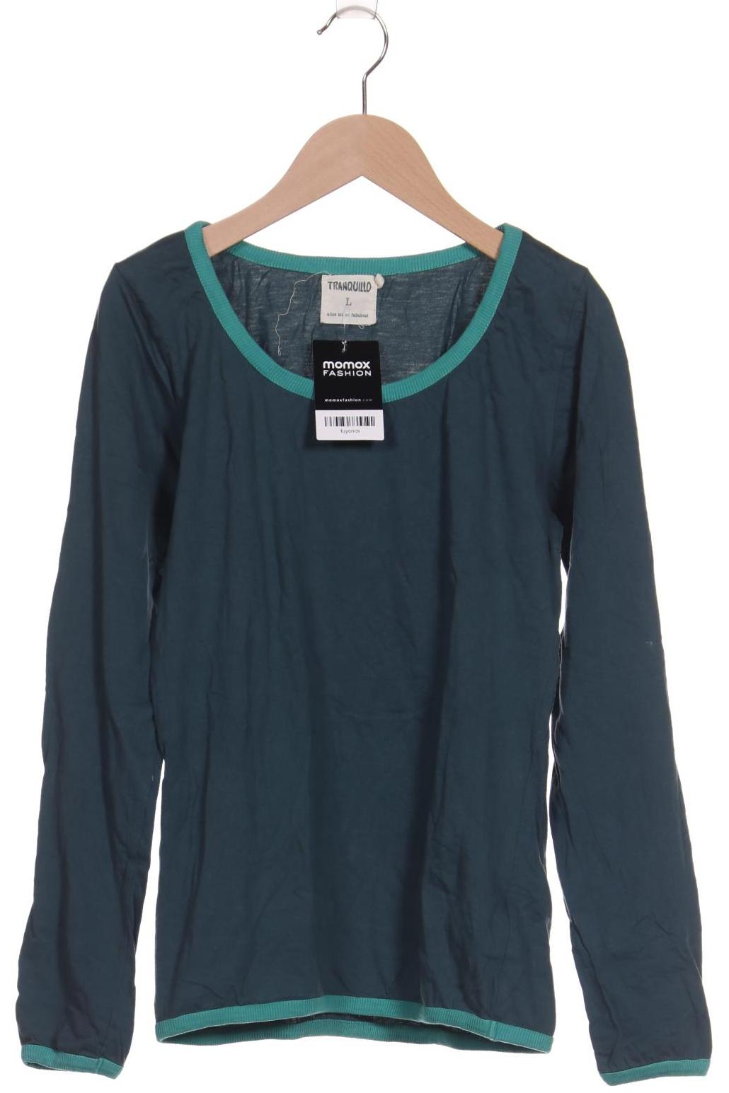 

Tranquillo Damen Langarmshirt, grün, Gr. 42