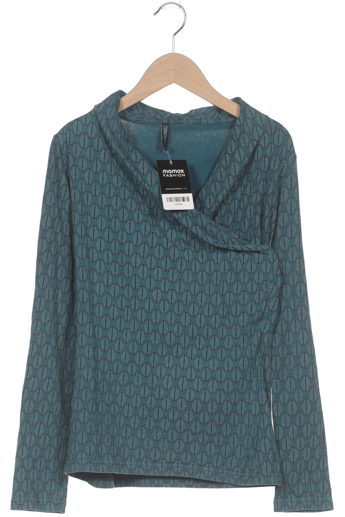 

Tranquillo Damen Langarmshirt, türkis, Gr. 36