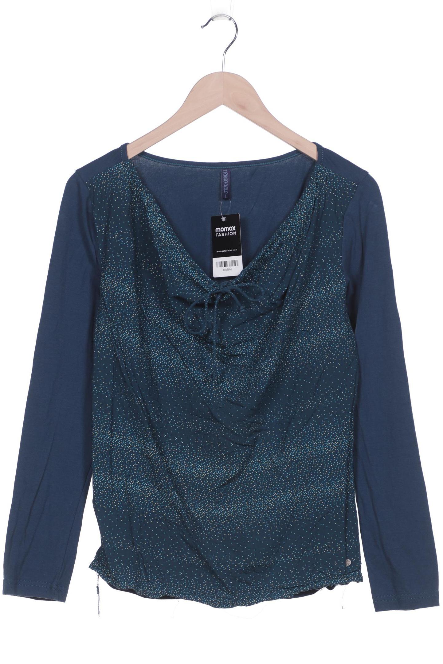 

Tranquillo Damen Langarmshirt, blau, Gr. 42