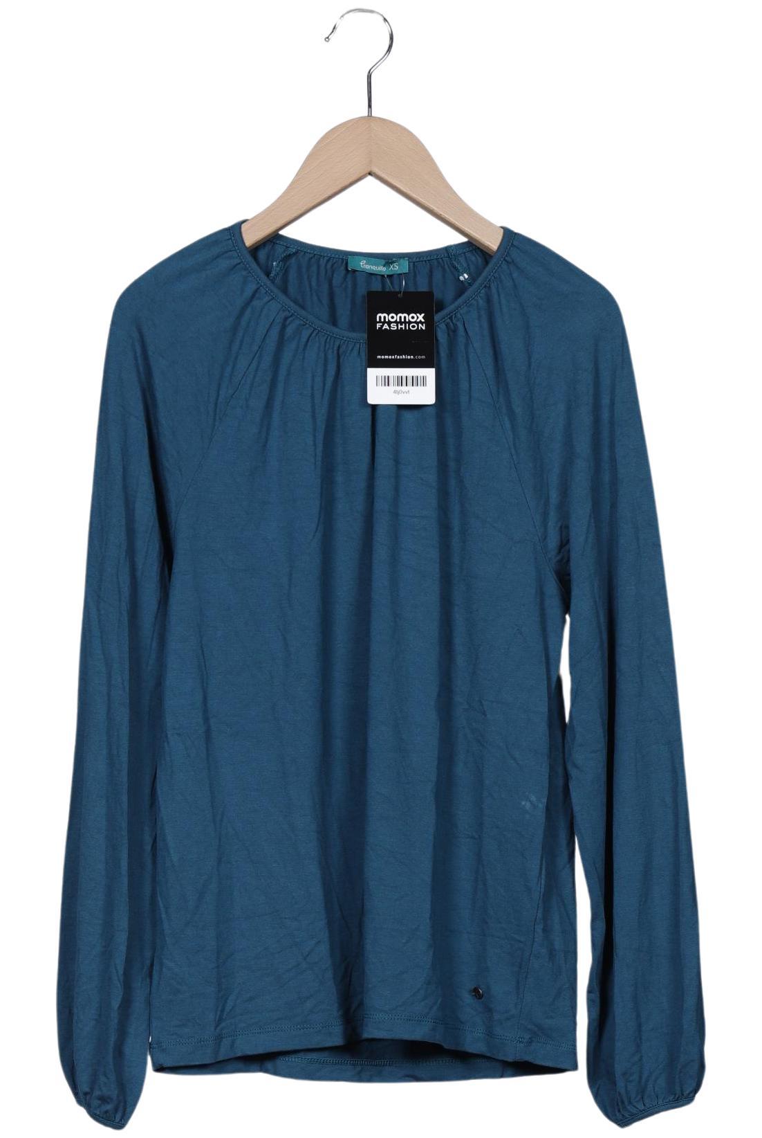 

Tranquillo Damen Langarmshirt, blau, Gr. 34