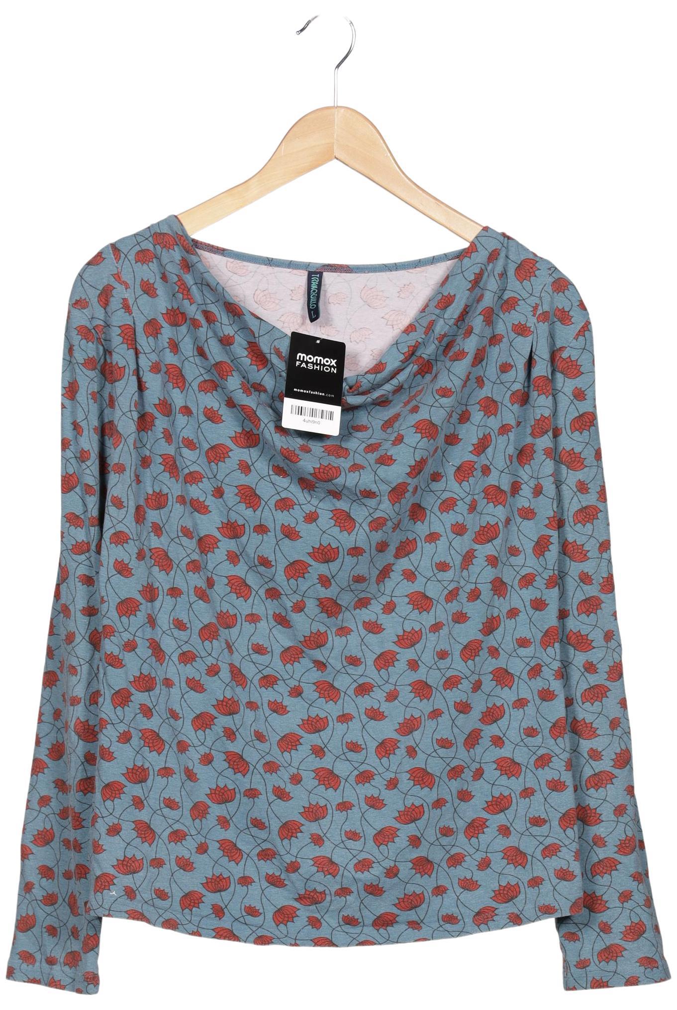 

Tranquillo Damen Langarmshirt, blau, Gr. 42